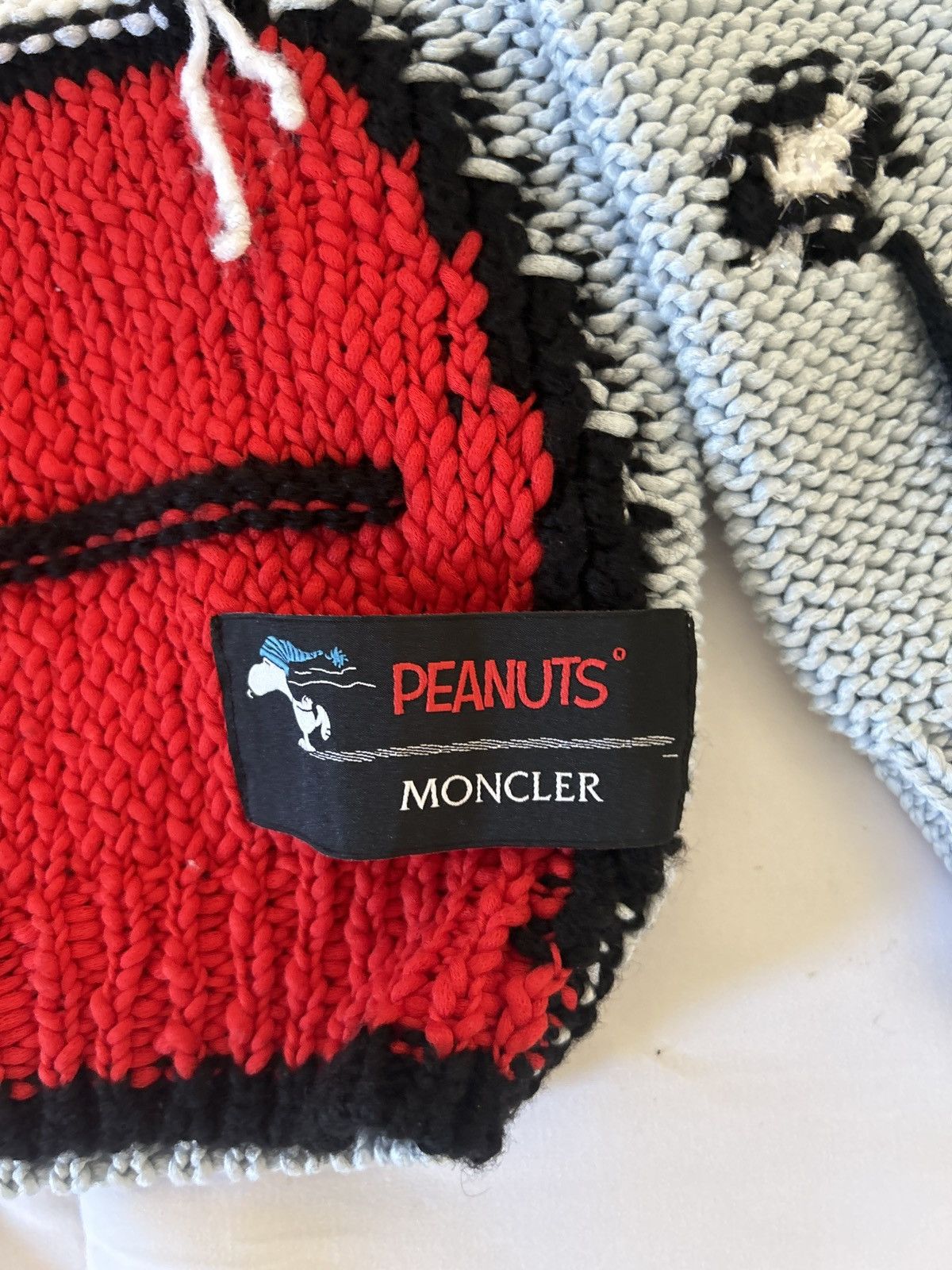 Moncler Moncler Peanuts Snoopy Tricot Knit Sweater Light blue Size US XS / EU 42 / 0 - 4 Thumbnail