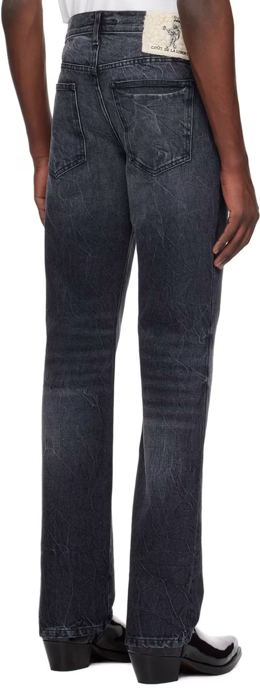 Cout de la Liberte Black Rafa Jeans New with Tags $725 Size US 32 / EU 48 - 3 Thumbnail