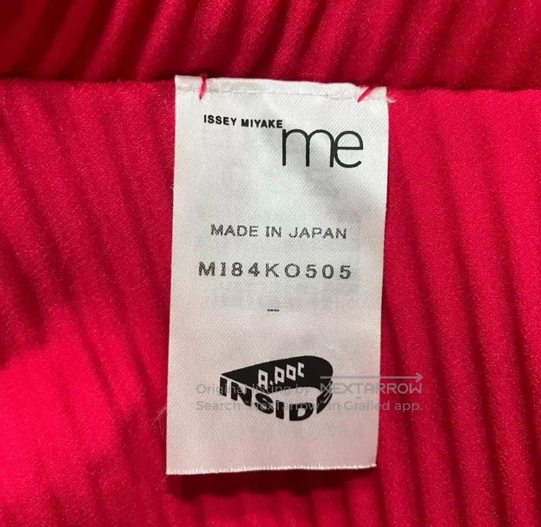 Issey Miyake Issey Miyake SIZE:one size Red Coat Size XXS / US 00 / IT 34 - 4 Thumbnail