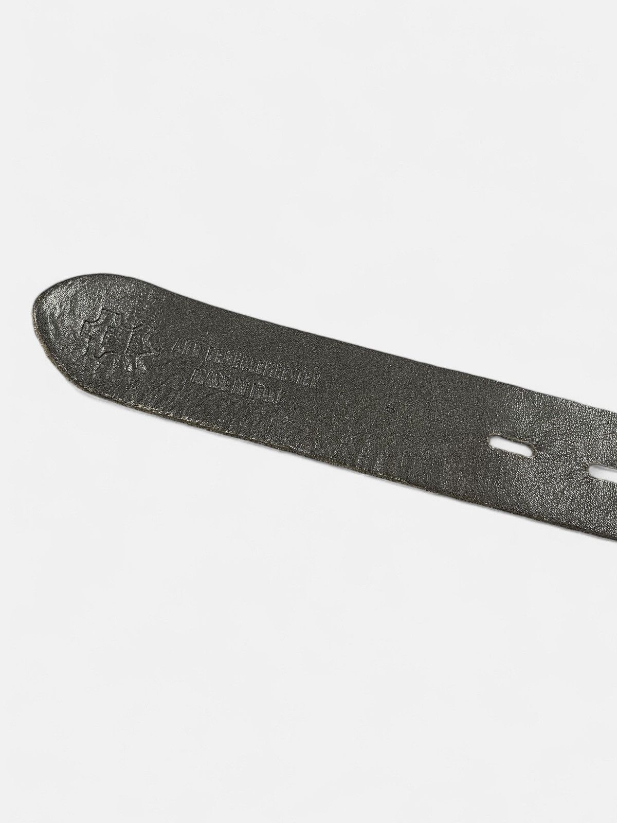 Ann Demeulemeester Ann Demeulemeester - Armadillo Style Leather Belt Size ONE SIZE - 5 Thumbnail
