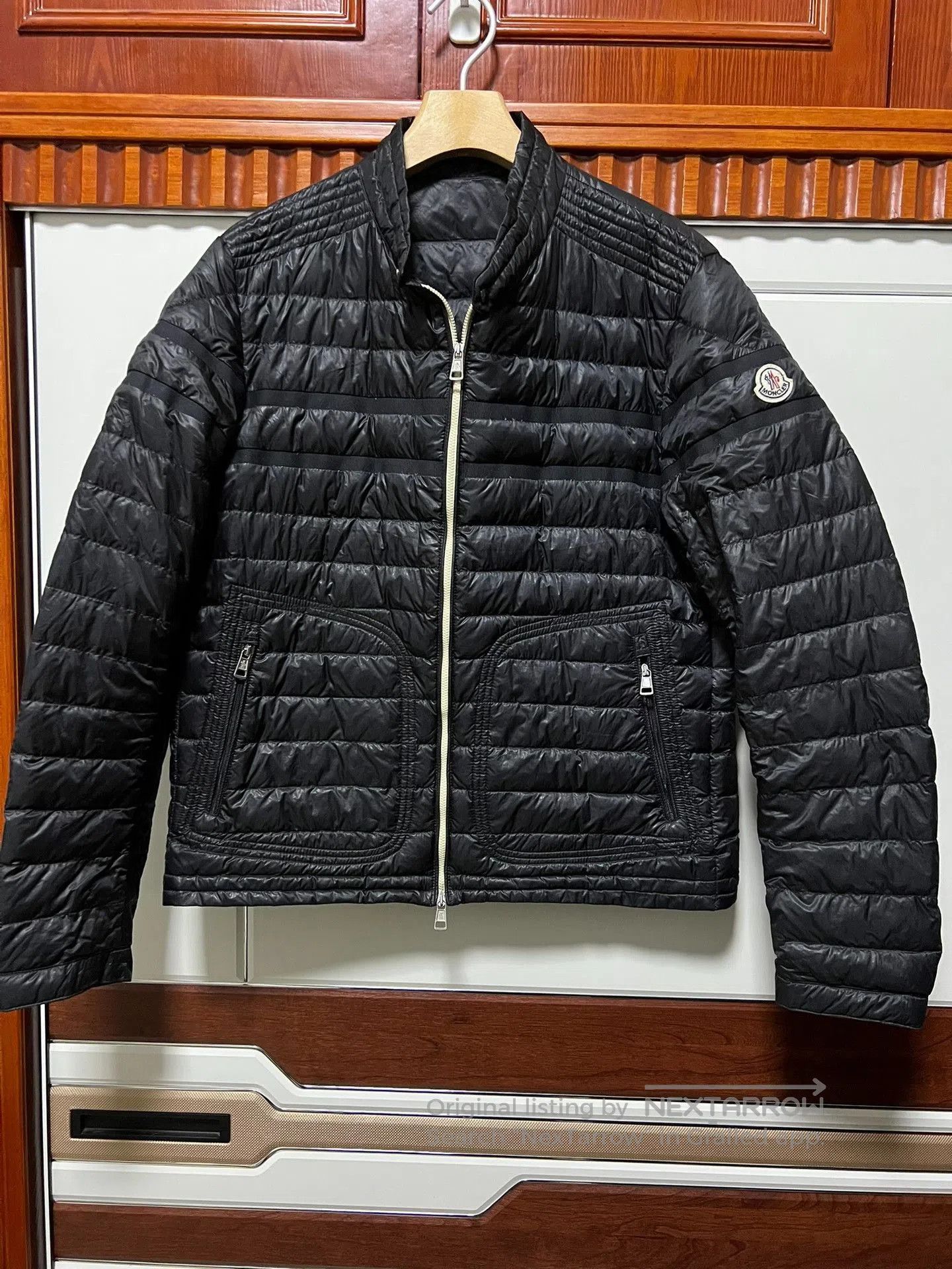 Moncler Moncler Light Down Motorcycle Jacket. Size US L / EU 52-54 / 3 - 1 Thumbnail