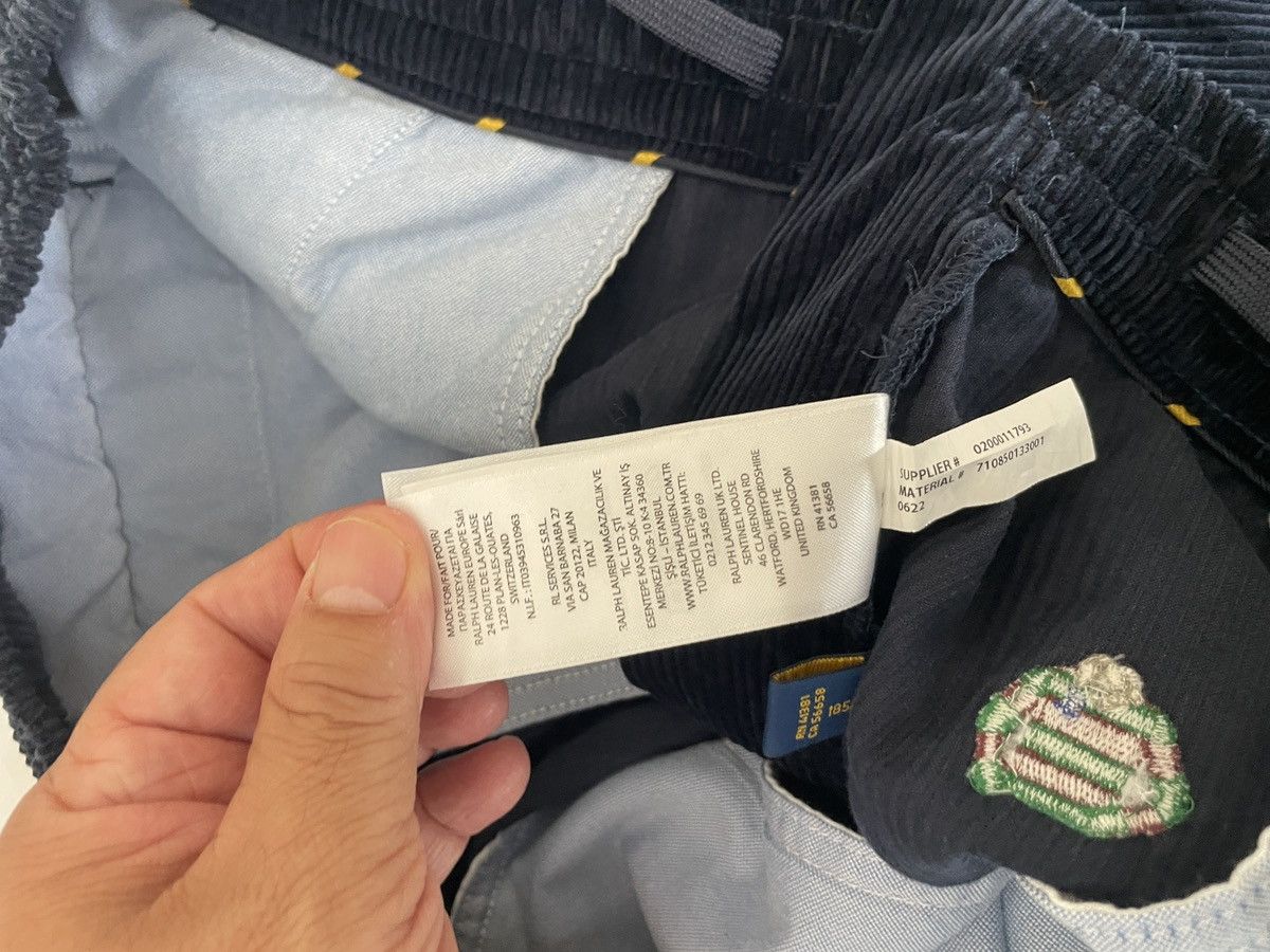 Polo Ralph Lauren Corduroy Drawstrings pants w/ Polo rugbys all over 148.00 Size US 36 / EU 52 - 12 Thumbnail