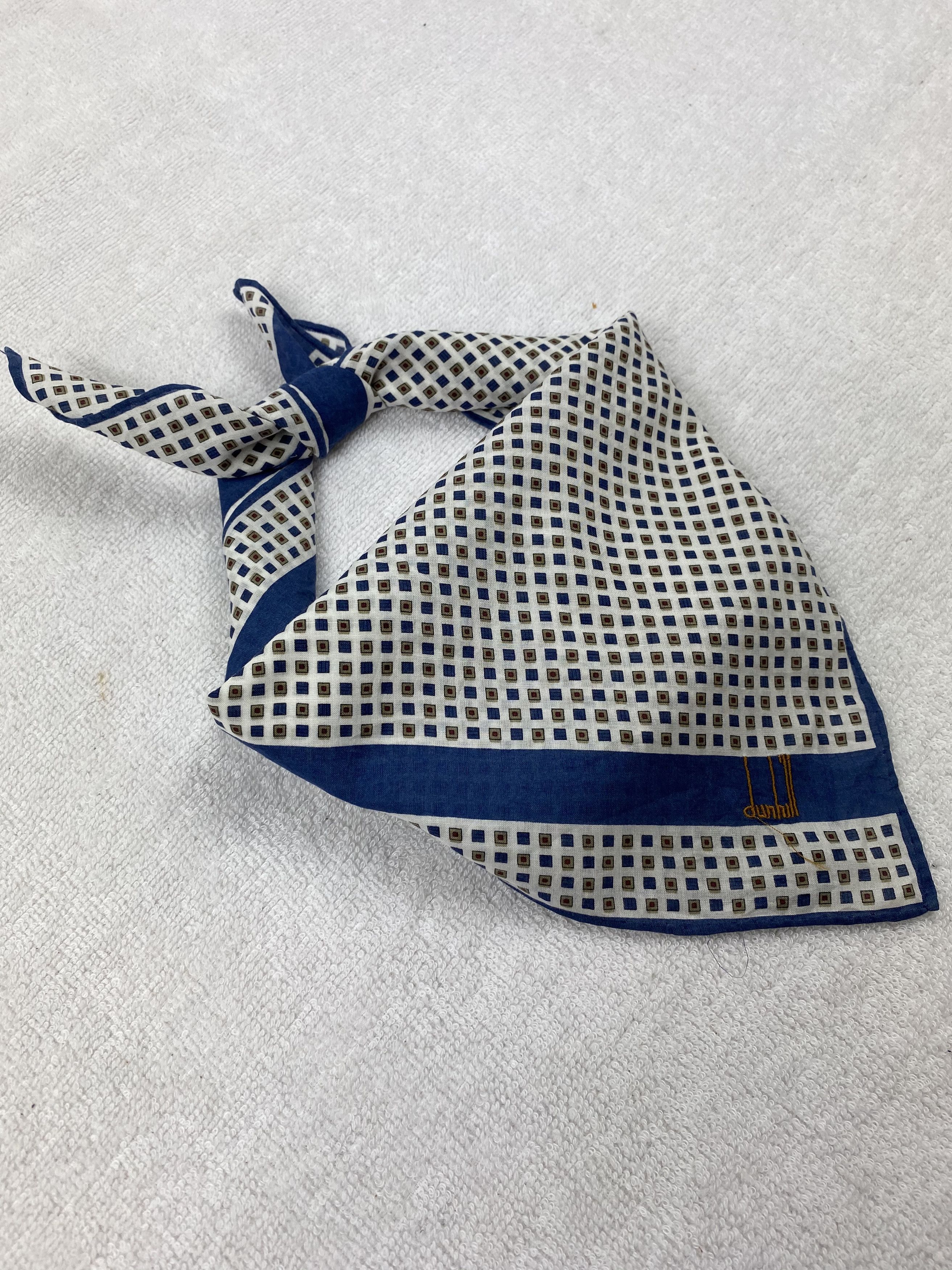 Alfred Dunhill × Vintage Alfred Dunhill Handkerchief / Bandana / Neckerchief Size ONE SIZE - 2 Thumbnail