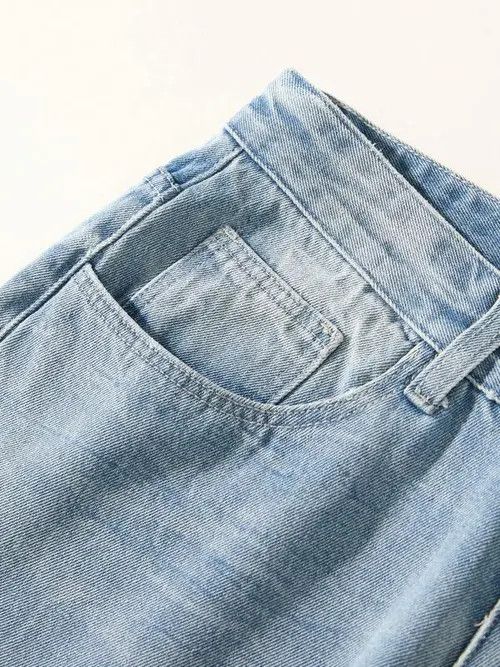 Jean RETRO VINTAGE Y2K baggy jeans washed Size US 32 / EU 48 - 4 Thumbnail