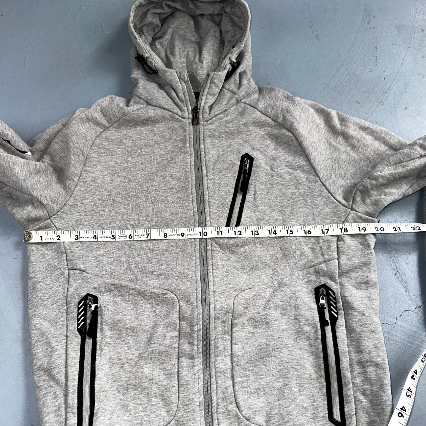 RLX Ralph Lauren VINTAGE RLX Ralph Lauren Hoodie Mens M Gray Pullover Logo Performance Golf Sports Lightweight Training Gym Size US M / EU 48-50 / 2 - 5 Thumbnail