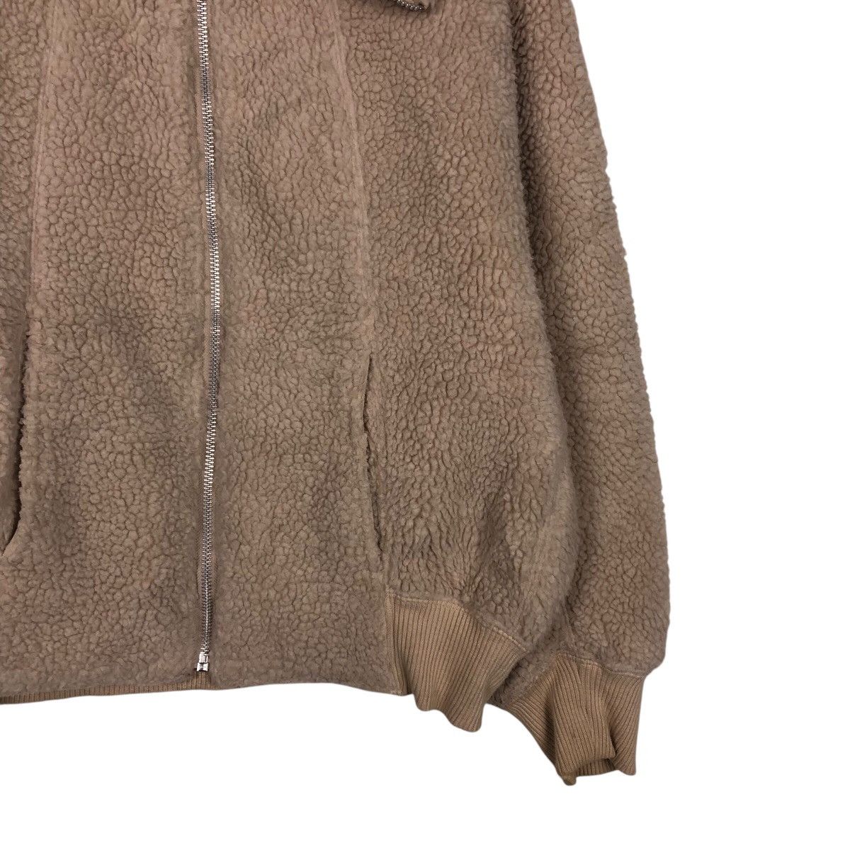 Japanese Brand 📌Vintage High Collar Fleece Bomber Jacket Uniqlo Undercover Size US XL / EU 56 / 4 - 5 Thumbnail