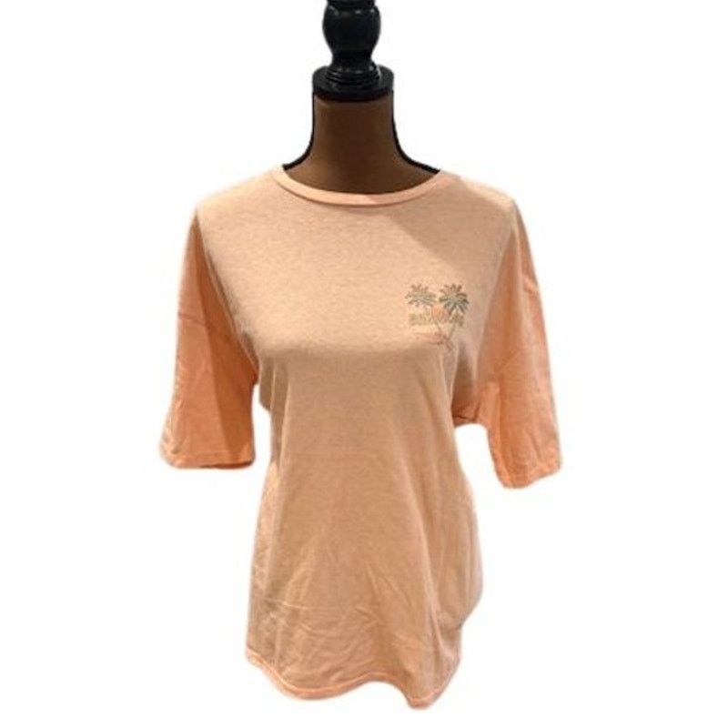 Billabong Billabong “Take a Break” Oversized T-Shirt in Peach Size M / US 6-8 / IT 42-44 - 1 Thumbnail