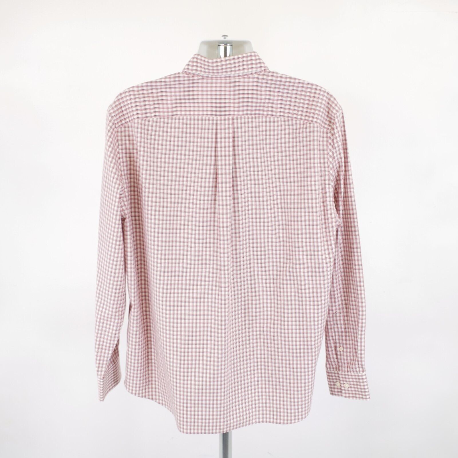 Eddie Bauer Eddie Bauer Wrinkle Resistant Red Black White Plaid Large Bu Size US L / EU 52-54 / 3 - 7 Thumbnail