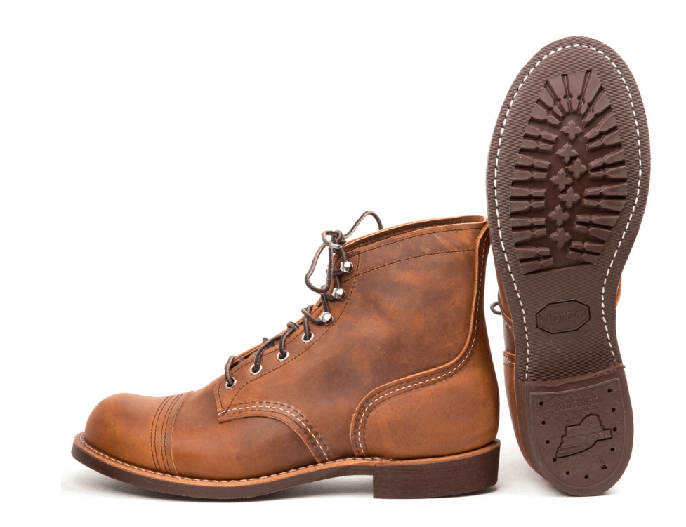 Red Wing RED WING 8085 D IRON RANGER COPPER ROUGH&TOUGH N. 7 USA Size US 7 / EU 40 - 4 Thumbnail