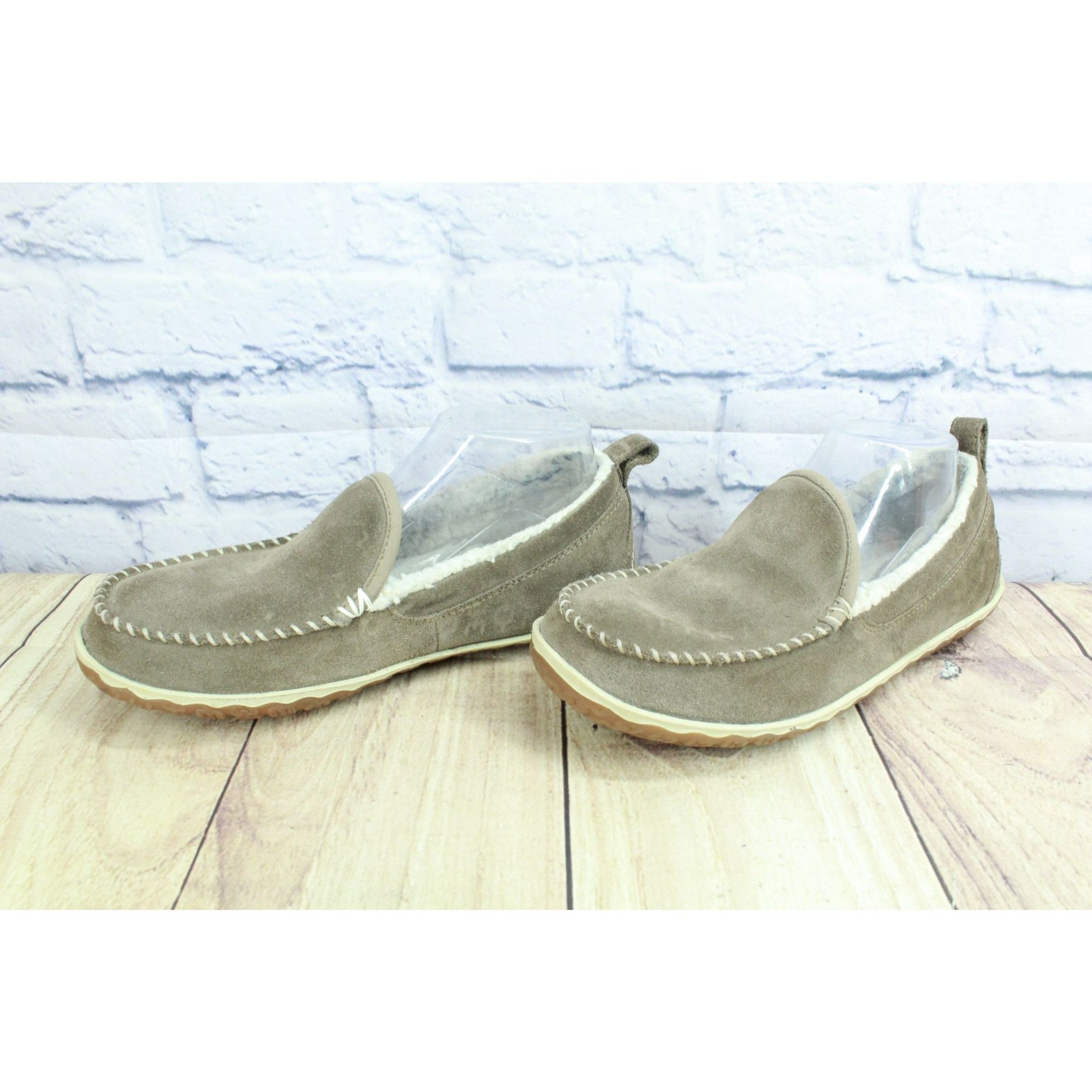 L.L. Bean LL Bean Women's Suede Fleece Mountain Moccasin Slippers Size US 8 / IT 38 - 3 Thumbnail