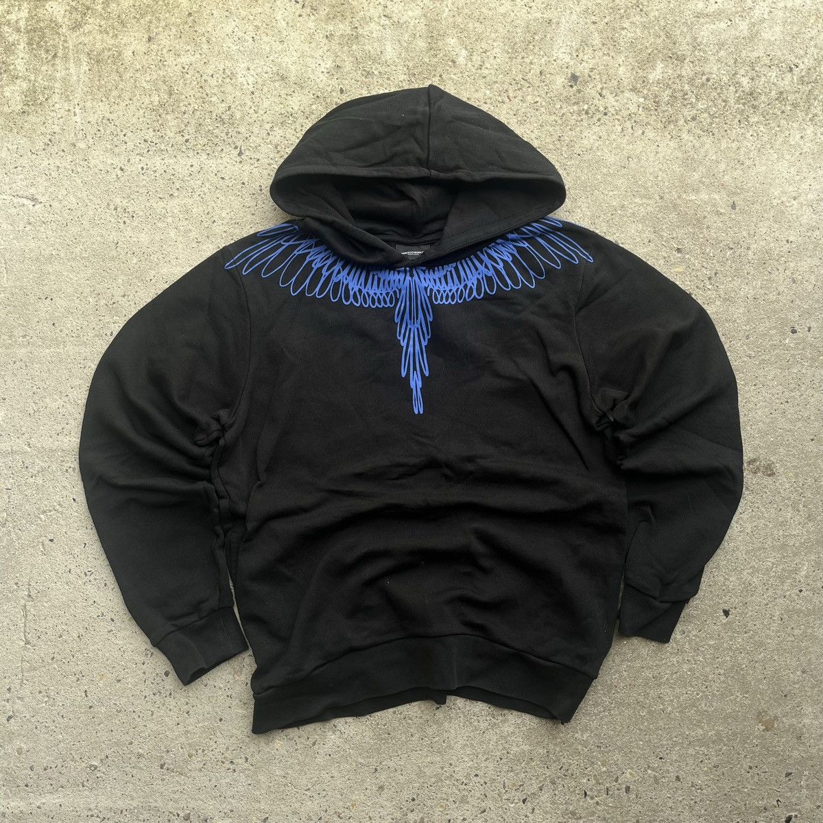 Marcelo Burlon Marcelo Burlon 12y kid Size Icon Wings White Luxury Hoodie Size US XXS / EU 40 - 1 Thumbnail
