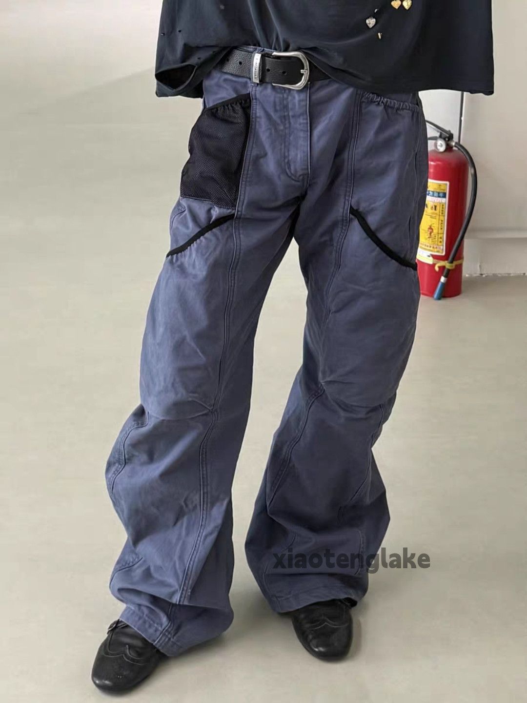 Vintage Ltx vintage loose baggy skate hiphop flared cargo pants Size US 32 / EU 48 - 1 Thumbnail