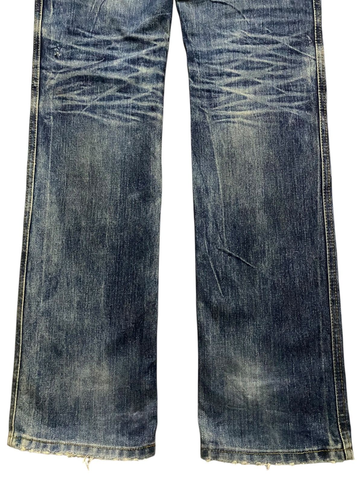 POST ARCHIVE FACTION (PAF) Denim People Republic Distressed Blue Black Size US 33 - 6 Thumbnail