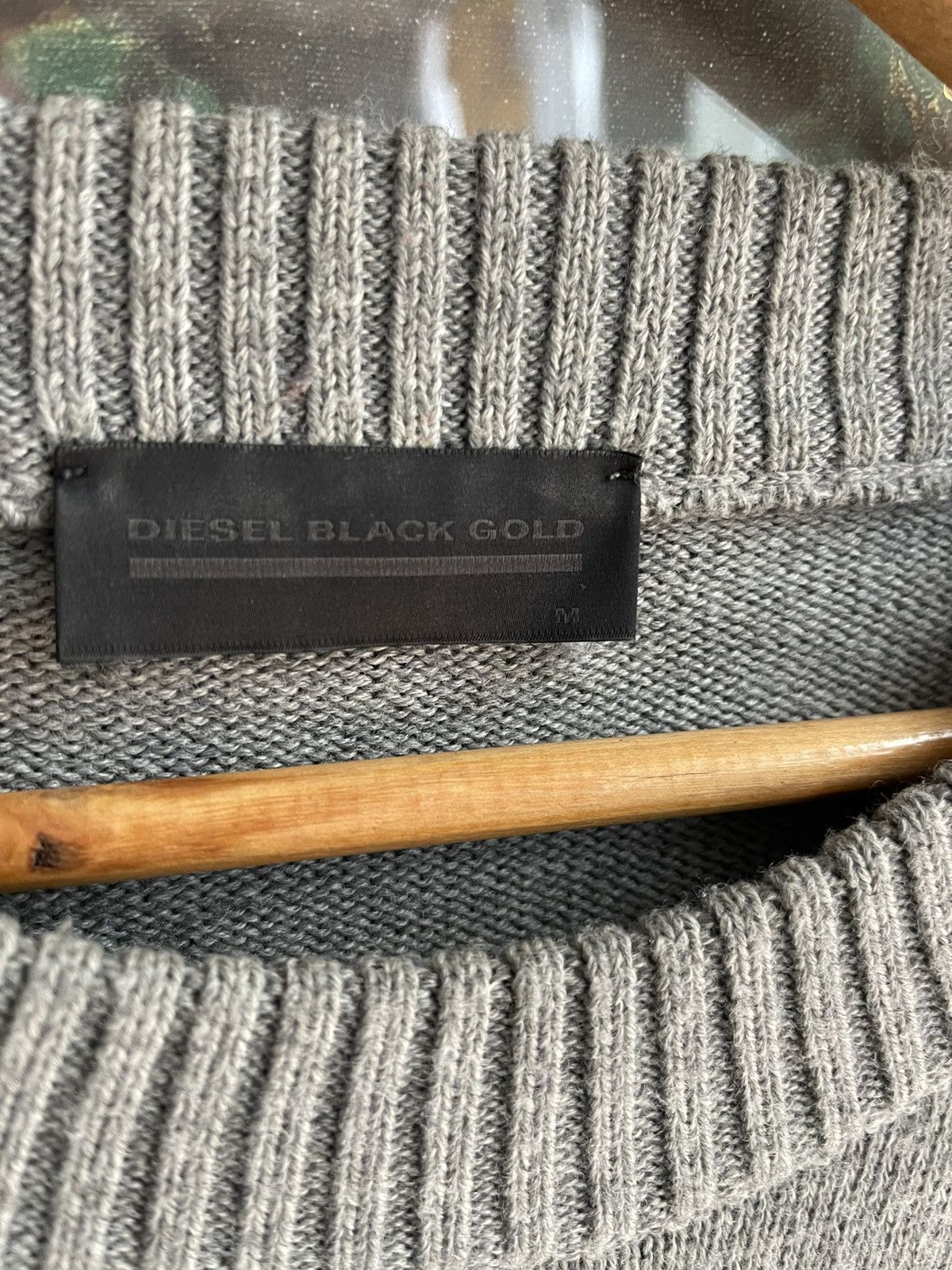 Diesel Black Gold Diesel Landscape Sweater Knit y2k Size US M / EU 48-50 / 2 - 3 Thumbnail