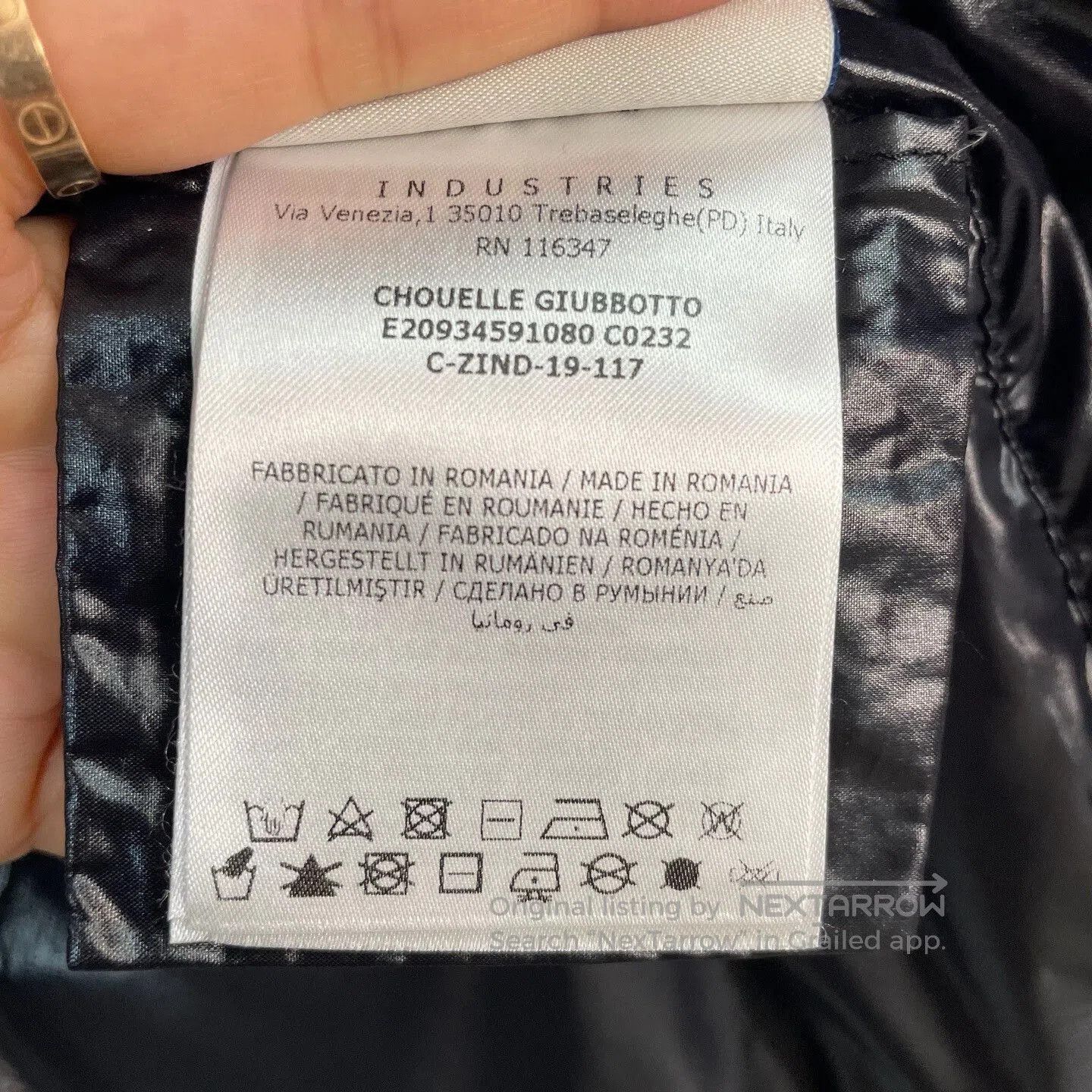 Moncler new moncler letter print puffer jacket. Size US M / EU 48-50 / 2 - 4 Thumbnail