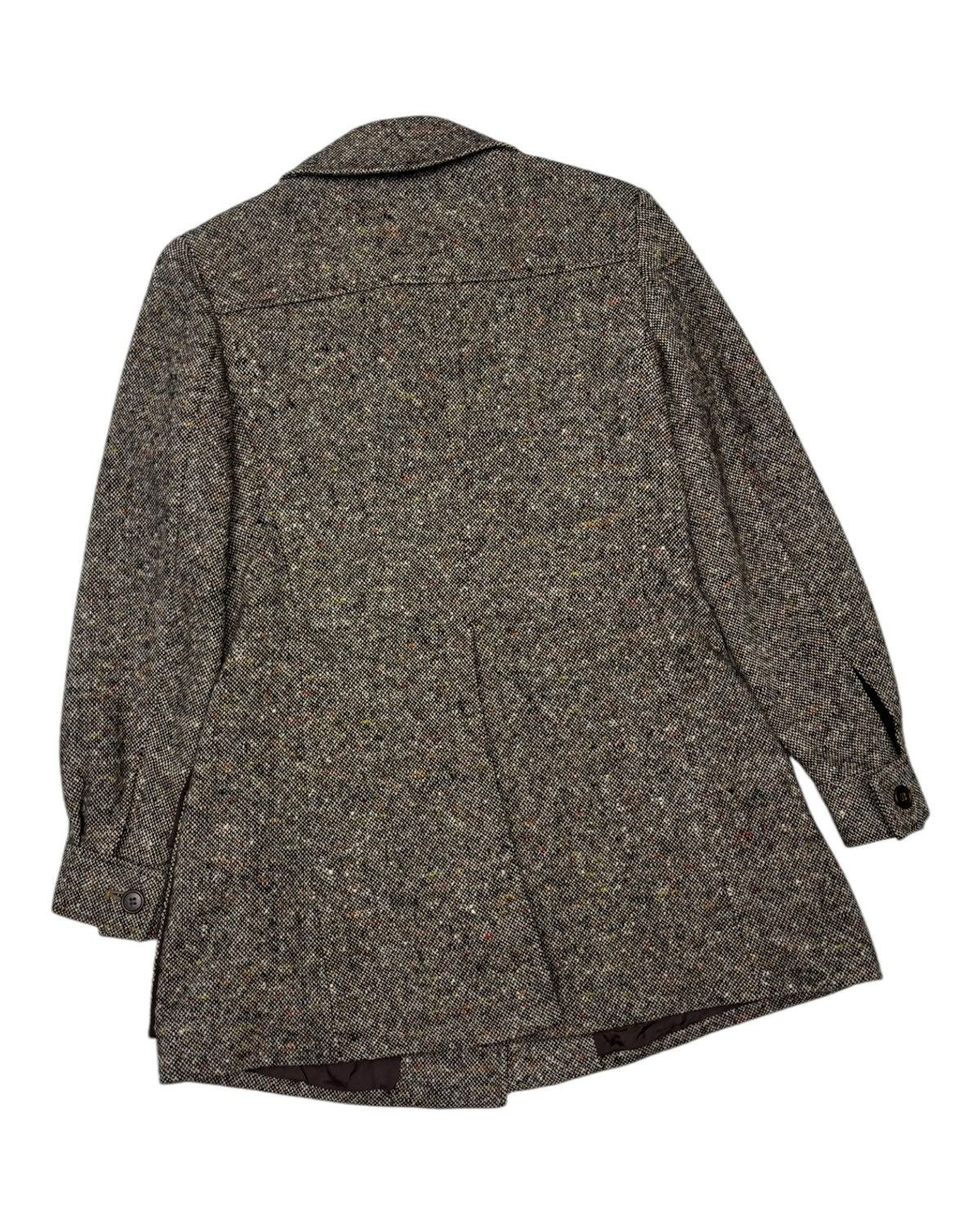 Burberry BURBERRY IRISH TWEED WOOL JACKET Size S / US 4 / IT 40 - 6 Thumbnail