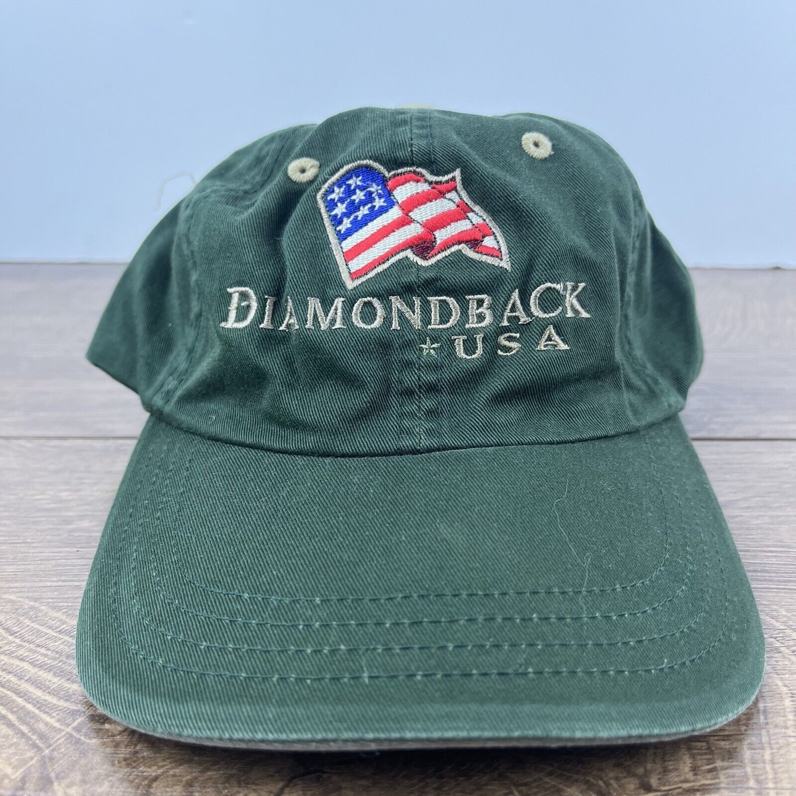 Other Diamondback USA Hat Adjustable Hat Green Hat Adjustable Gree Size ONE SIZE - 1 Thumbnail
