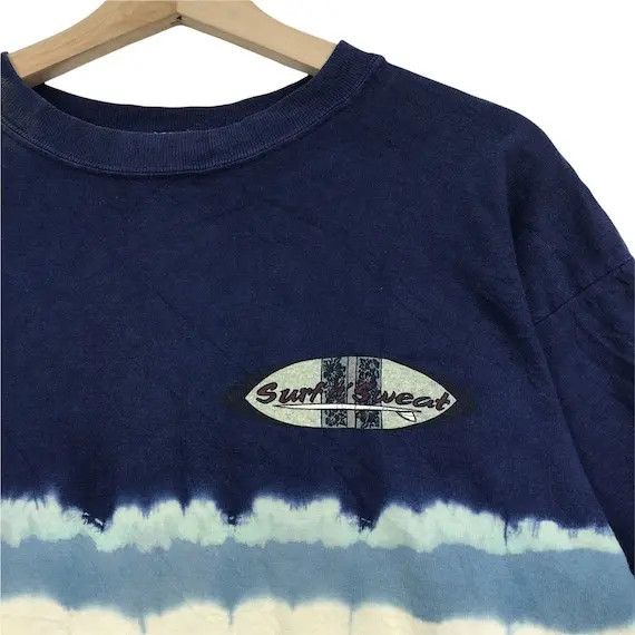 Vintage Vtg SURF & SWEAT CLASSICS Painting Logo Surfing Tee Shirt Size US M / EU 48-50 / 2 - 3 Thumbnail