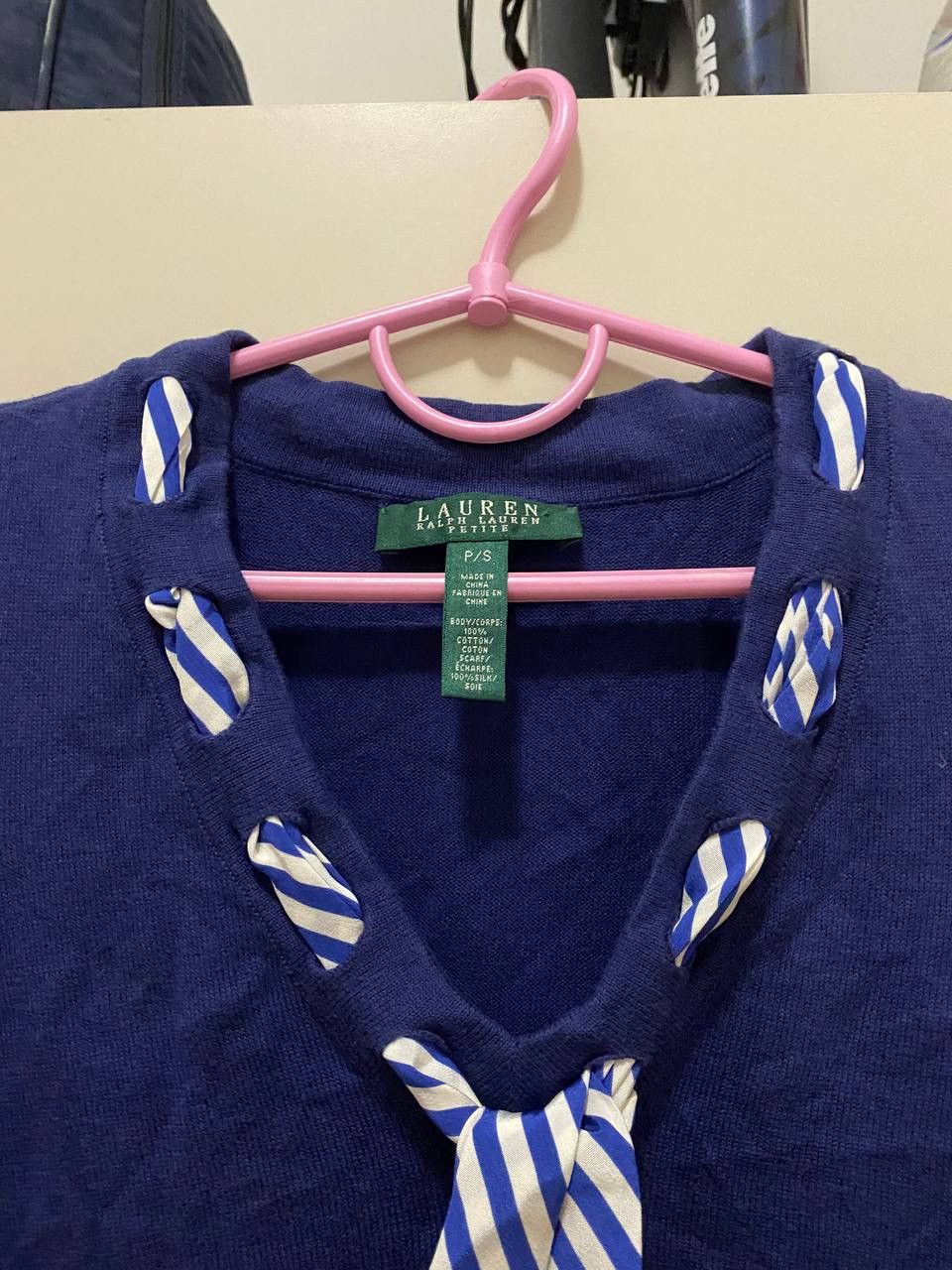 Polo Ralph Lauren × Vintage Polo Ralph Lauren Petit Green Label tie vest rare vintage Size S / US 4 / IT 40 - 5 Thumbnail