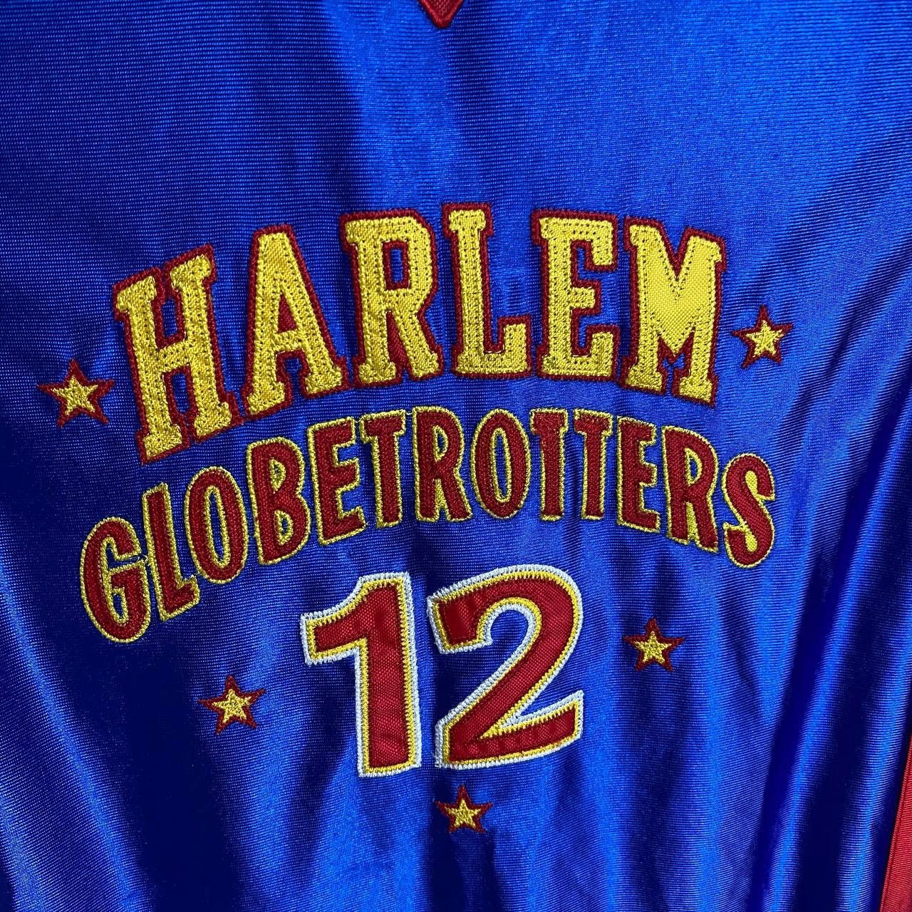Harlem Globetrotters Vintage Harlem Globetrotters 12 ANT big logo basketball tee Size US L / EU 52-54 / 3 - 3 Thumbnail