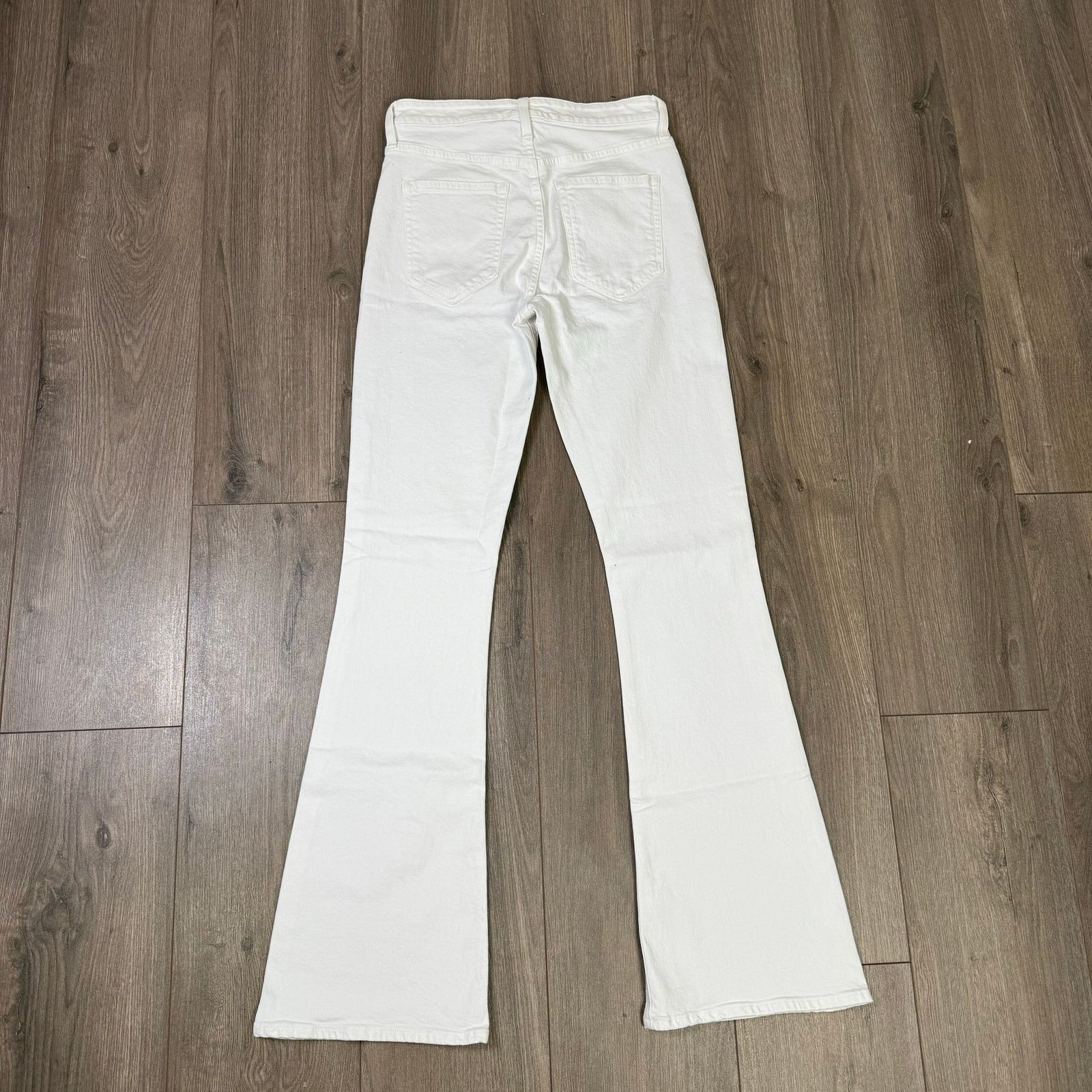J.Crew J Crew Skinny Flare Wash Denim Stretch Jeans US Women's 30 Size 30" / US 8 / IT 44 - 2 Thumbnail