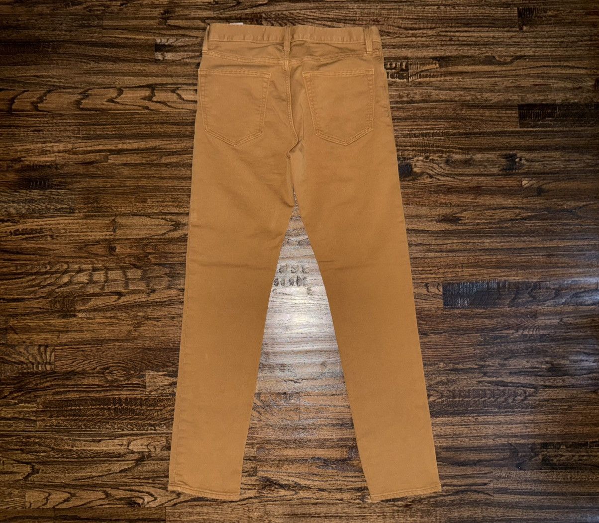 Banana Republic Banana Republic Chino Slim Traveler Pant Toffee Brown 30x32 Size US 30 / EU 46 - 6 Thumbnail