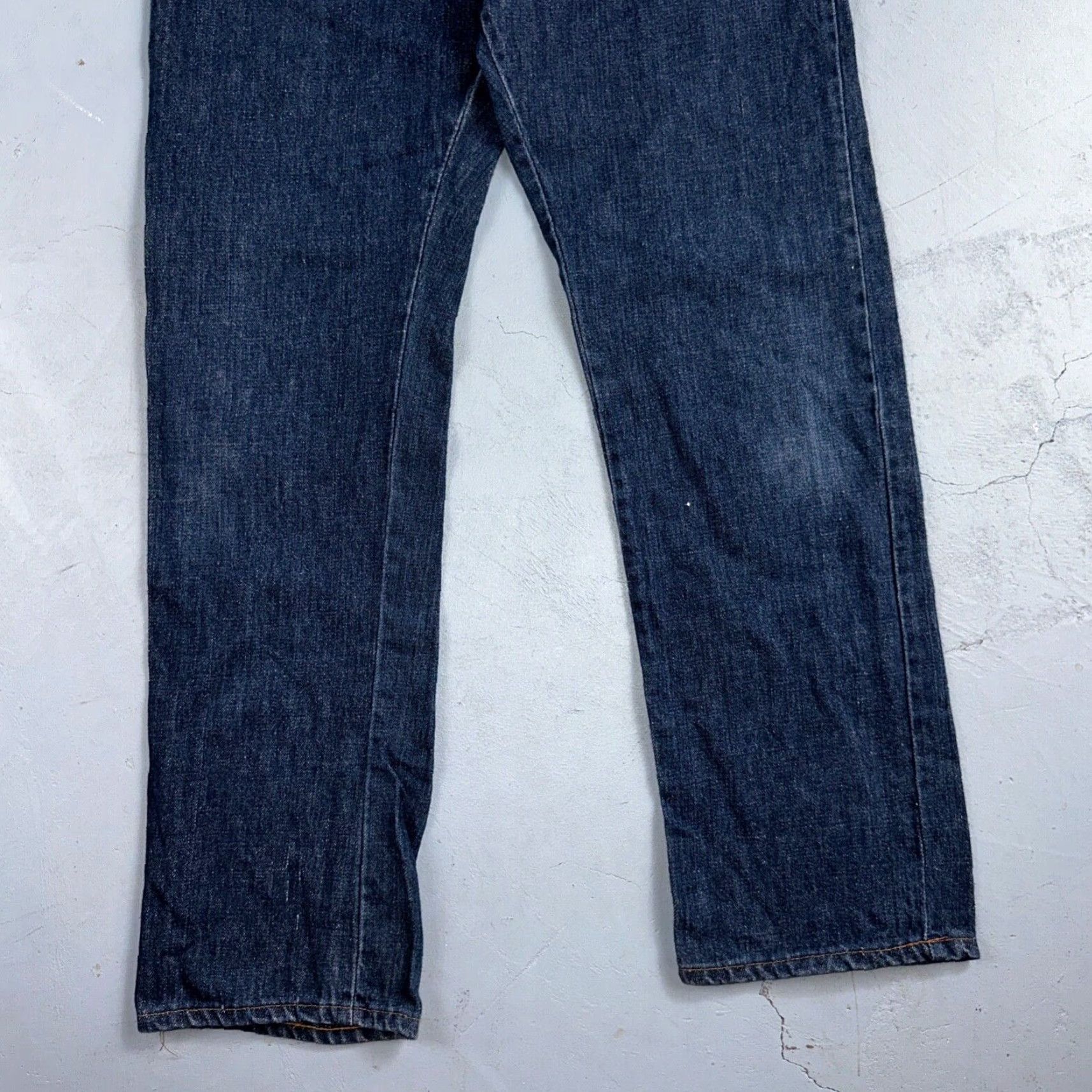 Vintage VINTAGE 1970s VTG Workwear Denim Jeans 30x29 | 501 High Rise Talon Jeans Men's Blue Cotton Denim Workwear Regular 70s 80s 90s Retro Western USA Size US 30 / EU 46 - 3 Thumbnail
