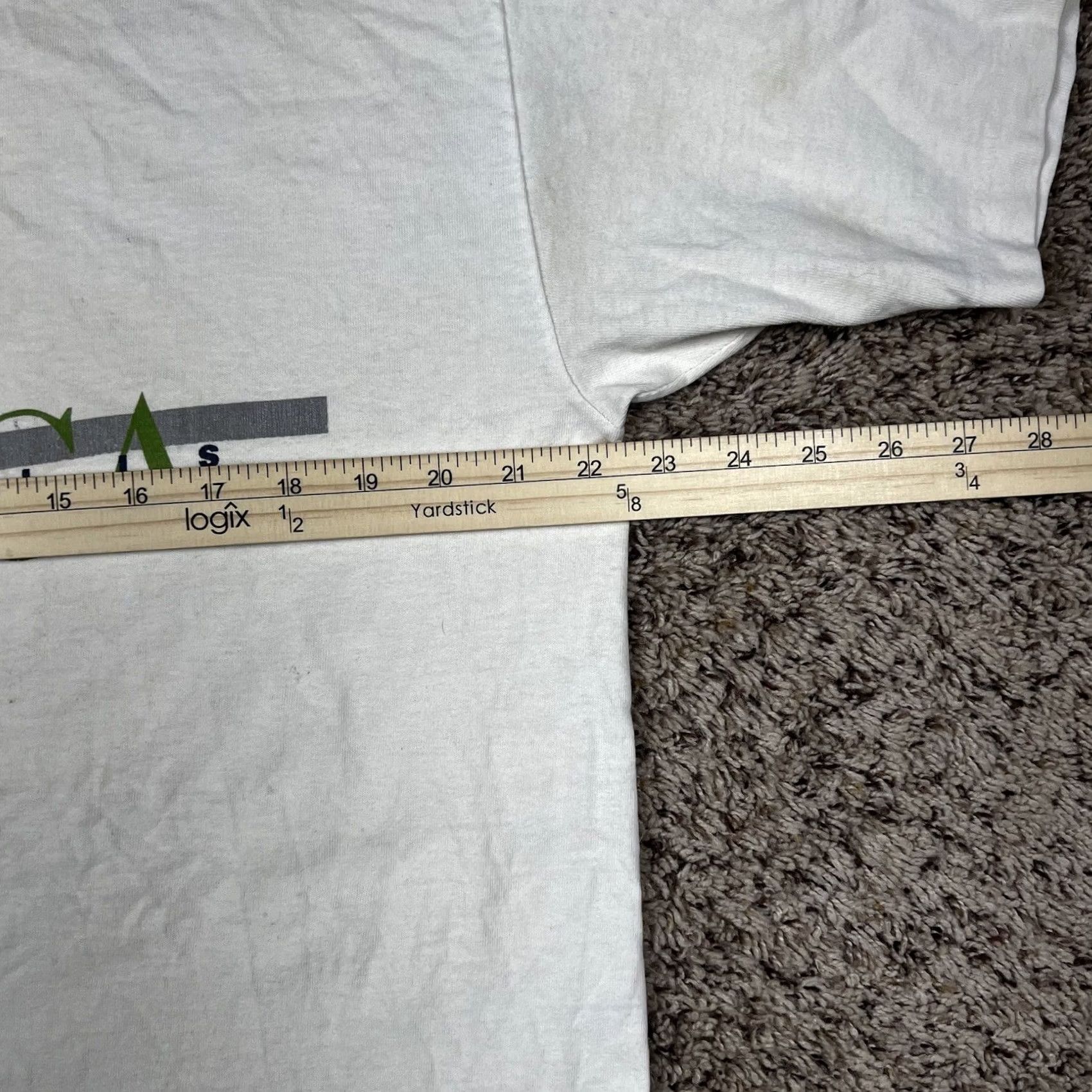 Perry Ellis VINTAGE Perry Ellis Spellout Graphic T-Shirt XL White 90s Grunge Mens Short Sleeve Single Stitch Classic Size US XL / EU 56 / 4 - 6 Thumbnail
