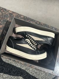 Leather Mega Bumper Ramones High Top Sneaks