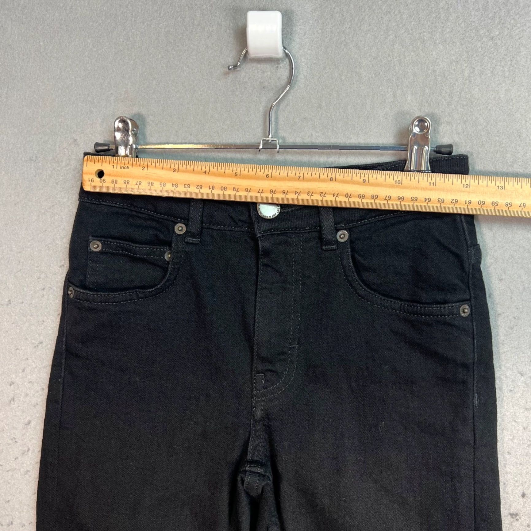 Maje Maje Black Skinny Jeans Size 34 Cotton Blend Womens Size 24" / US 00 / IT 34 - 6 Thumbnail
