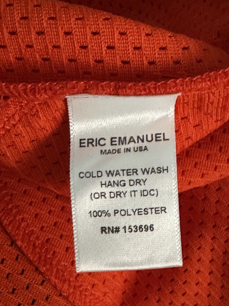 Eric Emanuel 2024 Eric Emanuel New York Mets Orange Shorts Size L Size US 34 / EU 50 - 5 Thumbnail