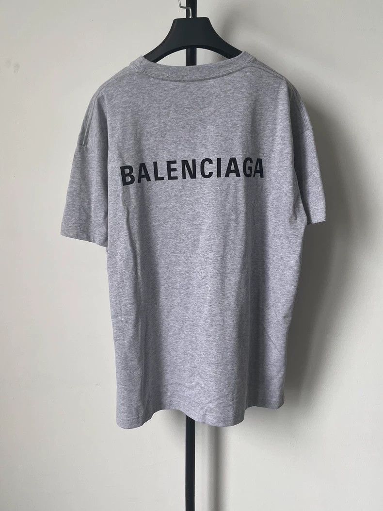 Balenciaga Balenciaga Logo printed vintage Jersey short sleeve T-shir Size US XL / EU 56 / 4 - 2 Thumbnail