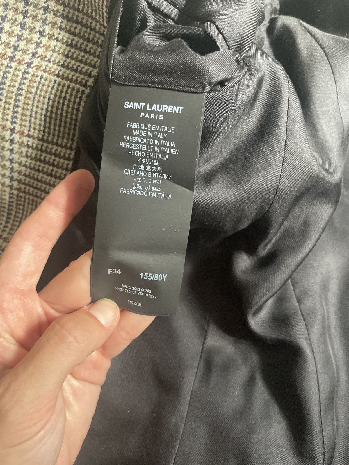 Saint Laurent Paris Jacket Saint Laurent Paris Size XXS / US 00 / IT 34 - 4 Thumbnail
