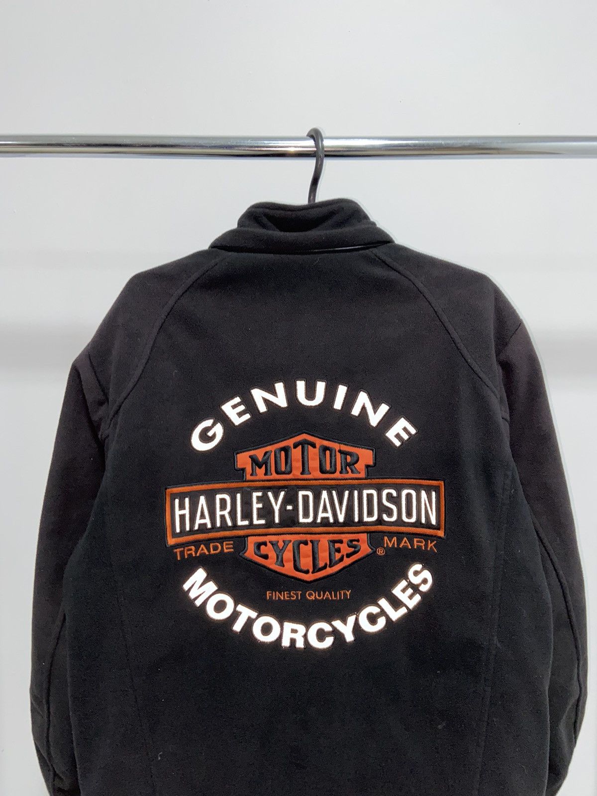Harley Davidson × Vintage Harley Davidson Big logo reflective jacket vintage zip Size US S / EU 44-46 / 1 - 3 Thumbnail
