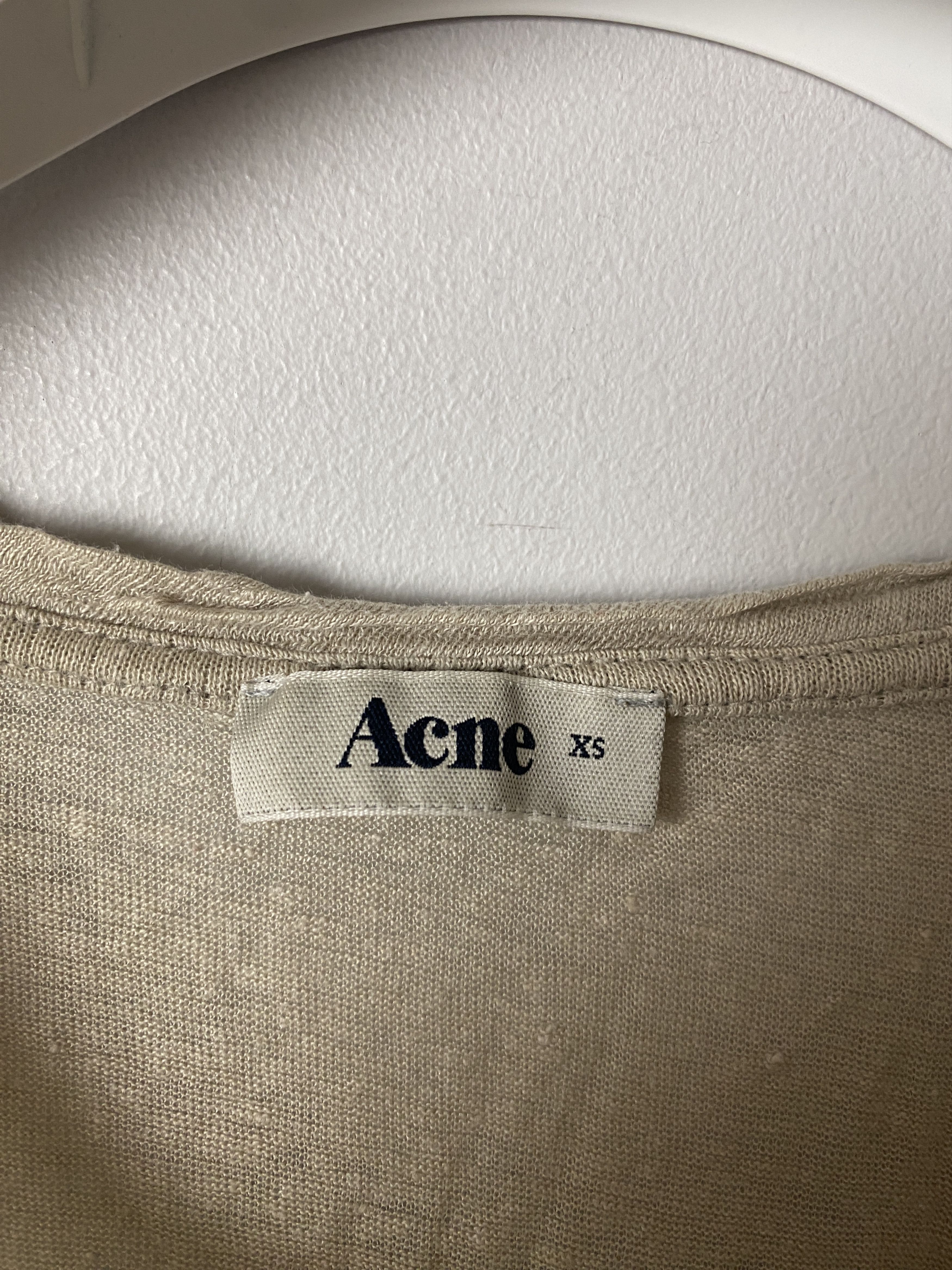 Acne Studios Acne Bay Linen SS11 t-shirt tee Size XS / US 0-2 / IT 36-38 - 3 Thumbnail