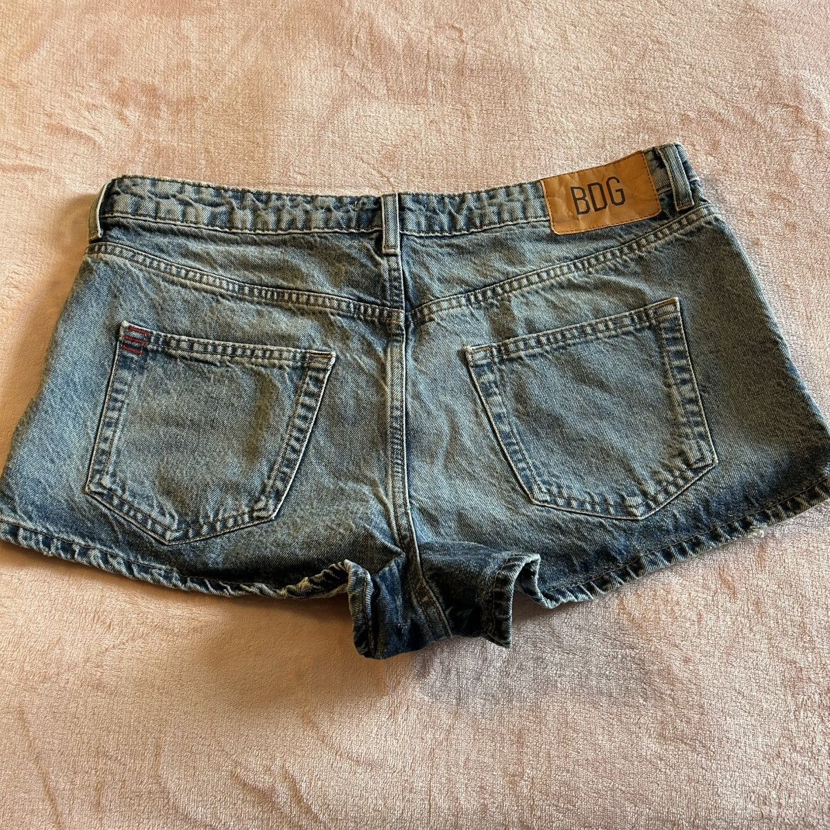 Bdg BDG blue denim high waisted short shorts size 31 Size 31" - 2 Thumbnail