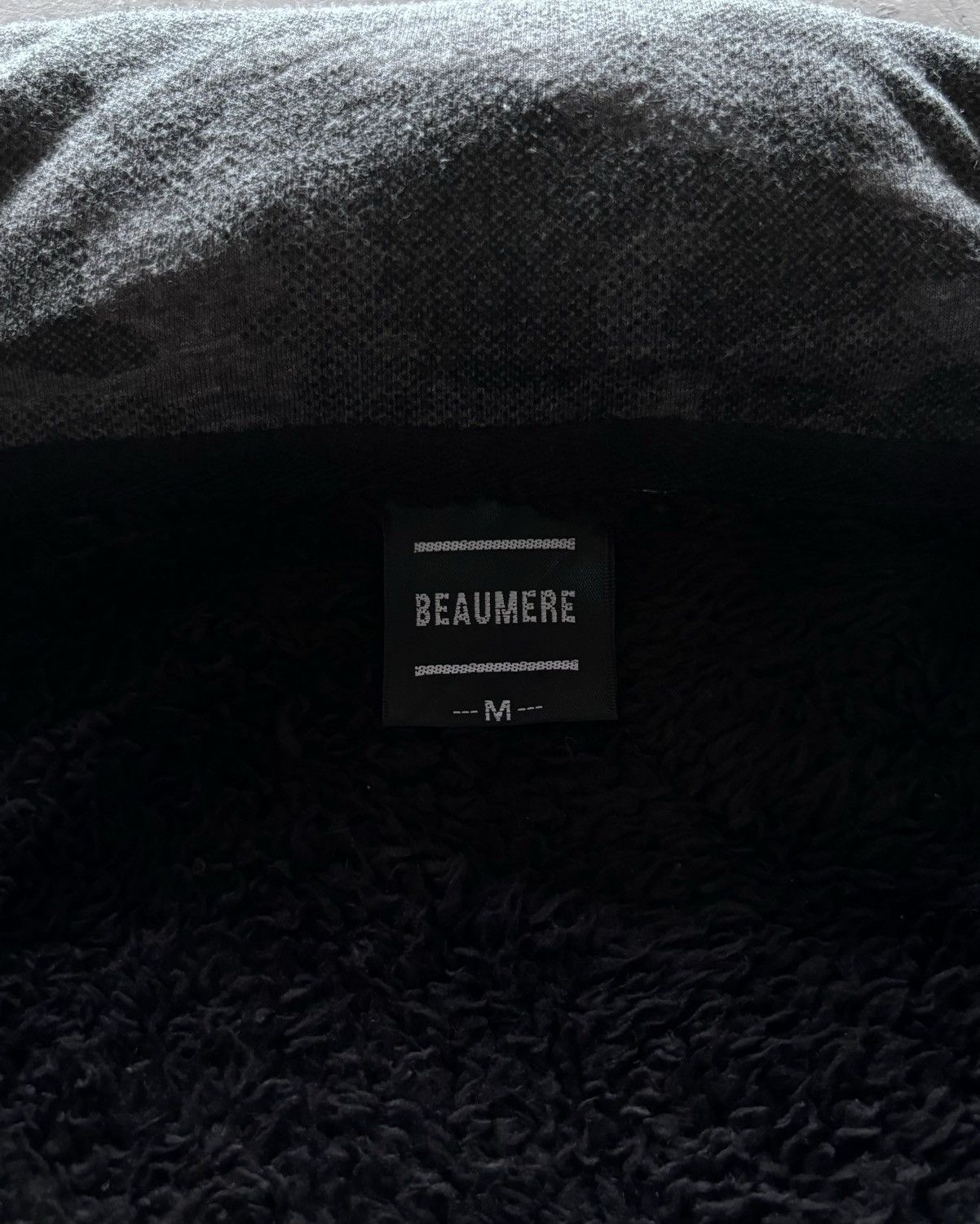 If Six Was Nine 2000s Beumere Bono Sherpa Lined Zip Up Hoodie Size US L / EU 52-54 / 3 - 5 Thumbnail
