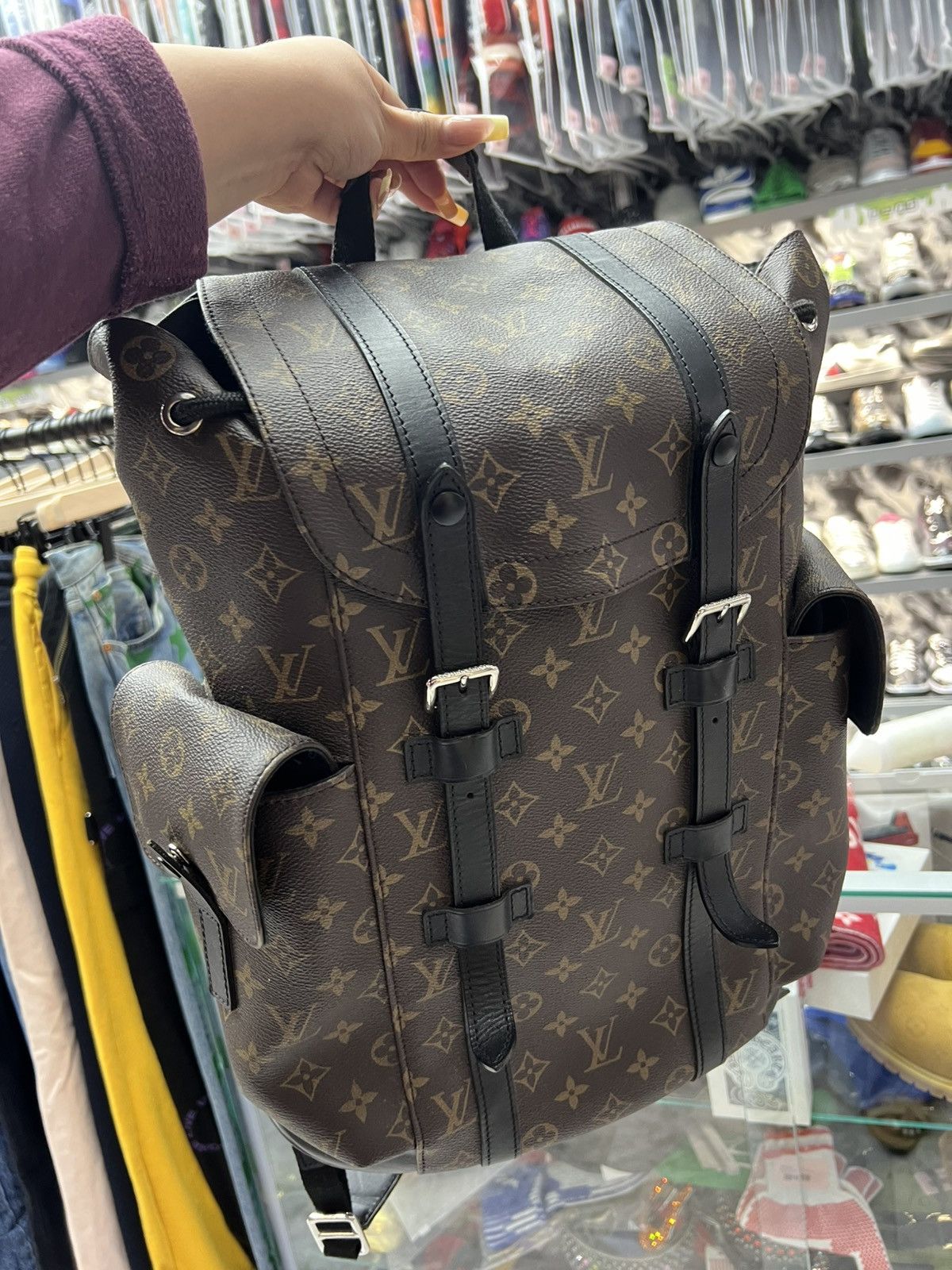 Louis Vuitton Louis Vuitton Christopher Brown Backpack Size ONE SIZE - 7 Thumbnail