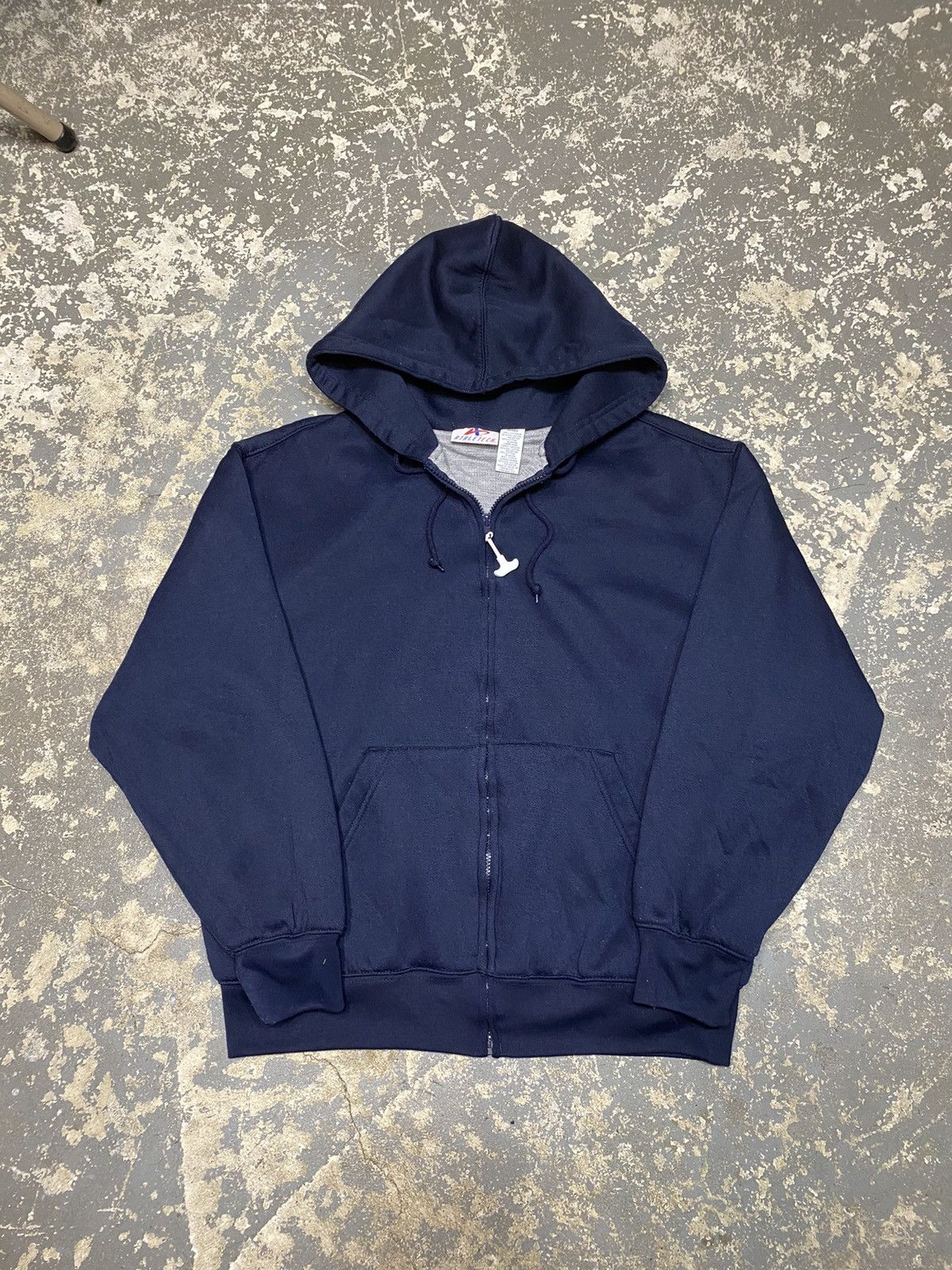 Japanese Brand × Vintage Vintage Athletec Waffle Insulated Thermal Zip Hoodie Sweat Size US L / EU 52-54 / 3 - 1 Thumbnail