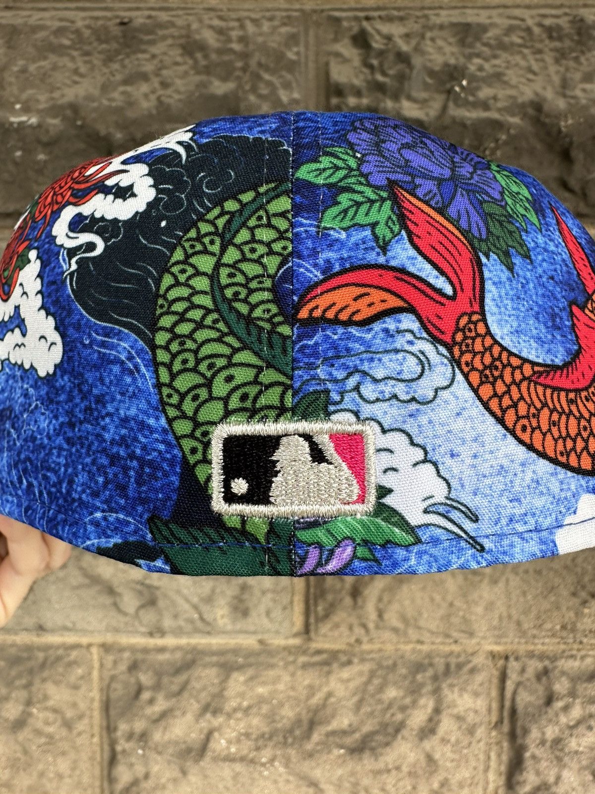 MLB × New Era × Supreme 7 1/2 Colorado Rockies 25th Anniversary Koi Pond Rockwell Size ONE SIZE - 10 Thumbnail
