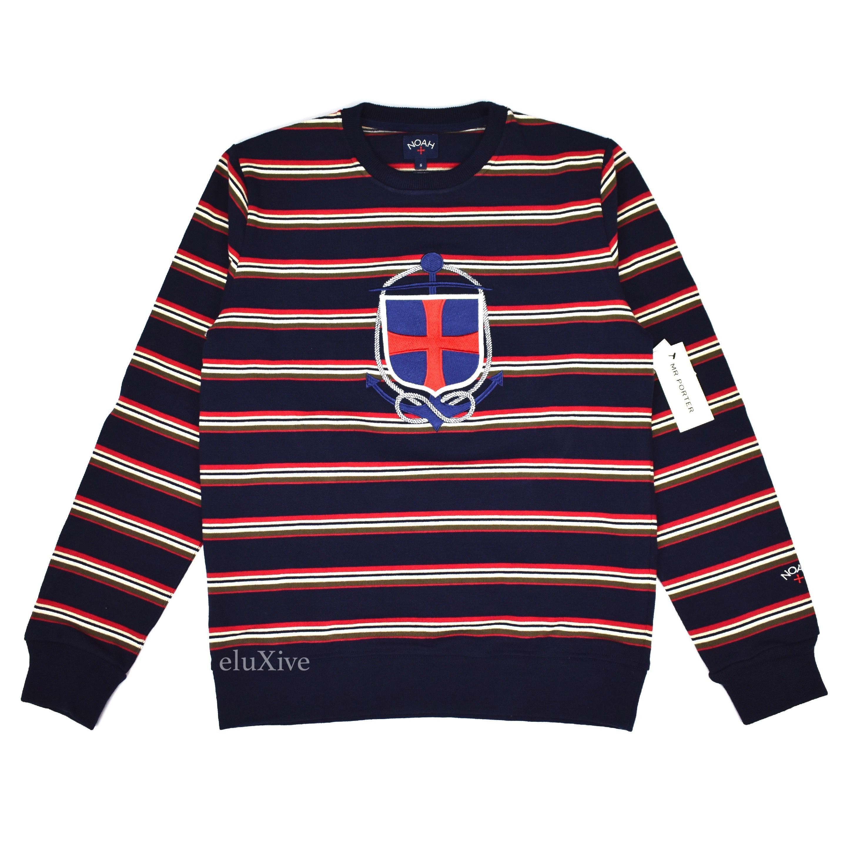 Noah Noah Mr Porter Nautical Core Logo Sweatshirt DS Size US M / EU 48-50 / 2 - 1 Preview