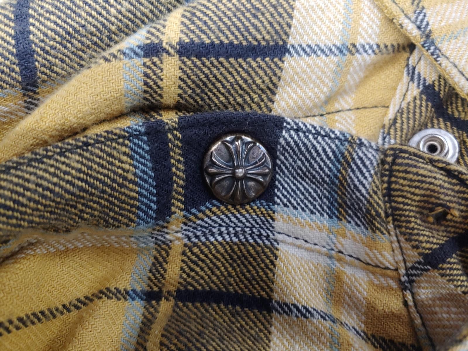 Chrome Hearts Chrome Hearts Padded Flannel Shirt Size ONE SIZE - 7 Thumbnail
