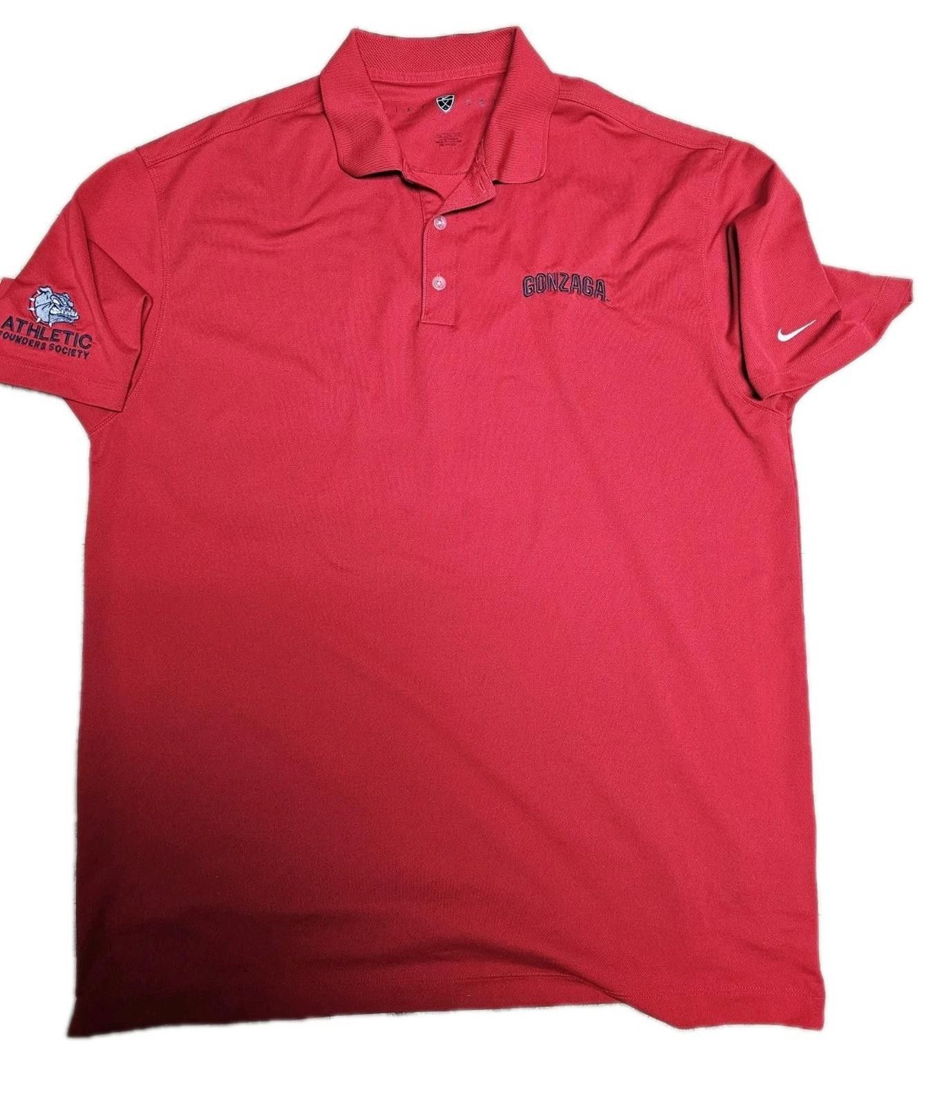 Nike Nike Golf Mens Polo Size 2x Red Gonzaga GU Size US XXL / EU 58 / 5 - 1 Thumbnail