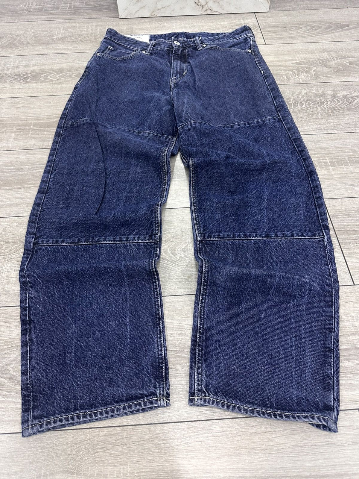 Hysteric Glamour Baggy Loose Double Knee Hysteric Glamour Y2K Jeans Size US 32 / EU 48 - 5 Thumbnail