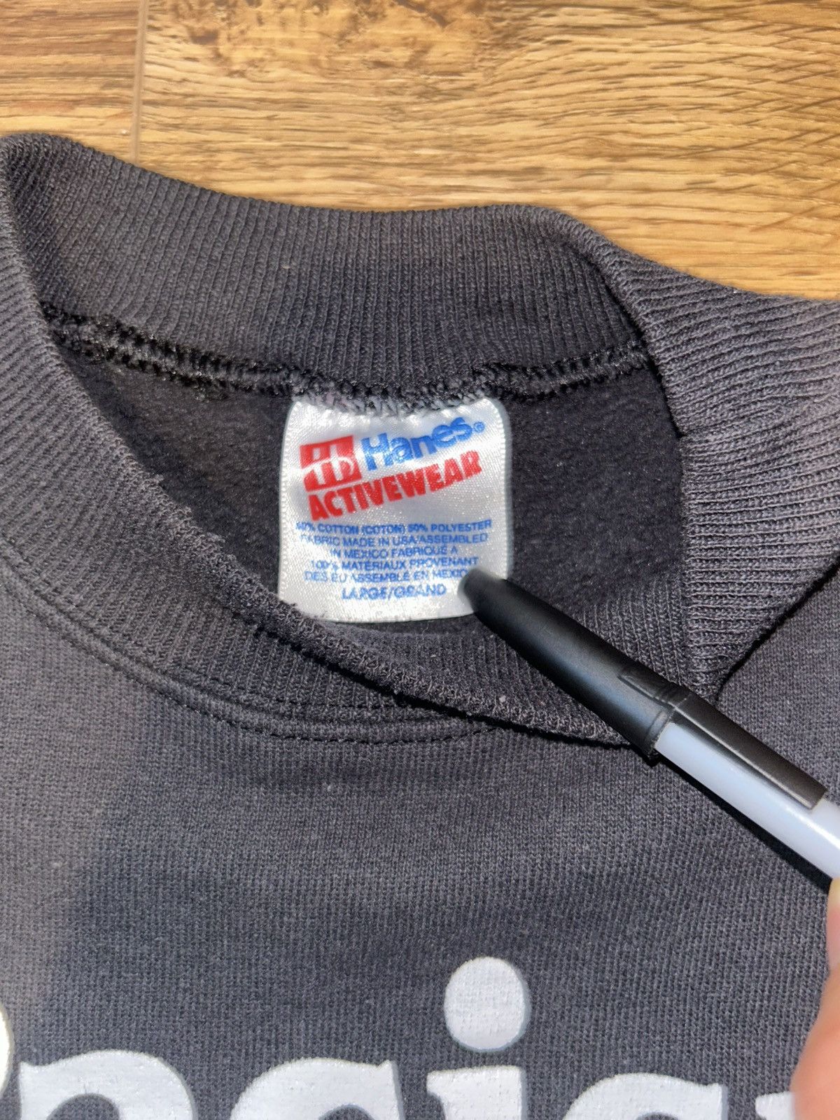 Hanes × Vintage Vintage Hanes Crewneck Sweater Size US M / EU 48-50 / 2 - 3 Thumbnail