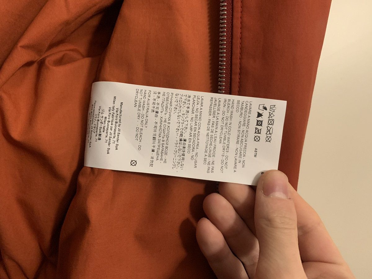Jil Sander Jil sander 2022 red bomber Size US M / EU 48-50 / 2 - 5 Thumbnail