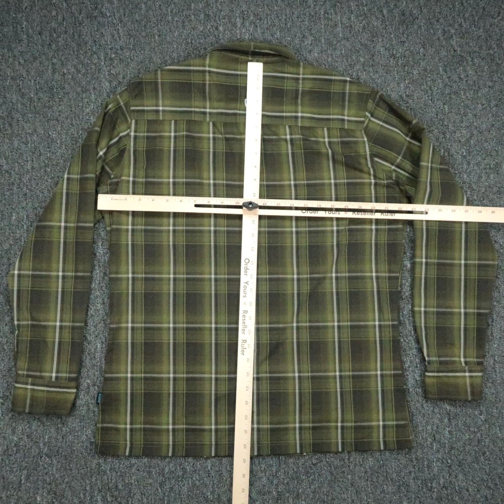 Vintage Kuhl Shirt Mens Medium Green Plaid Long Sleeve Button Up Shirt Size US M / EU 48-50 / 2 - 5 Thumbnail