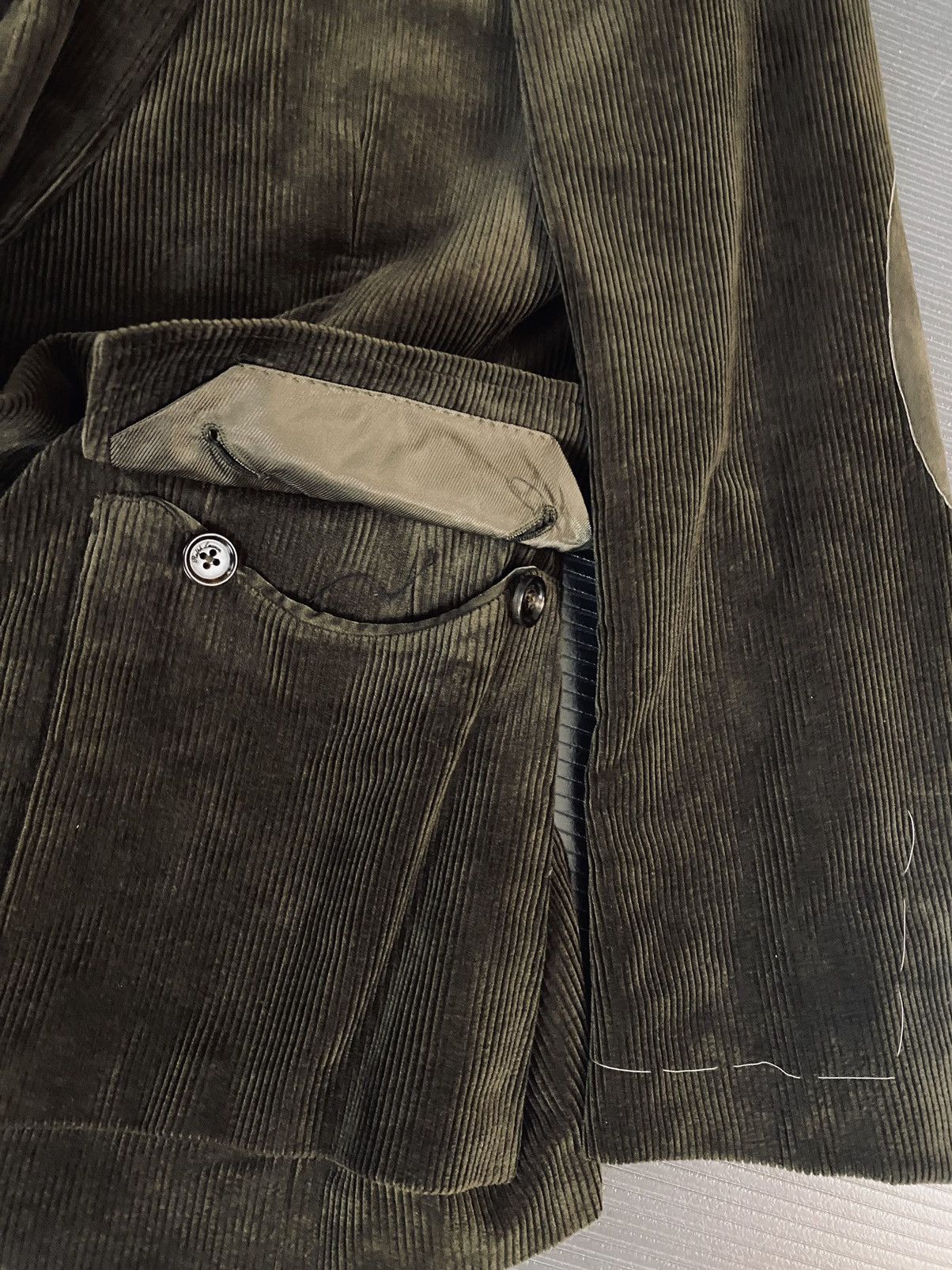 Ralph Lauren Purple Label RLPL 🇮🇹 English Corduroy Suede Patch Collectors Jacket 38R NW Size 38R - 17 Thumbnail