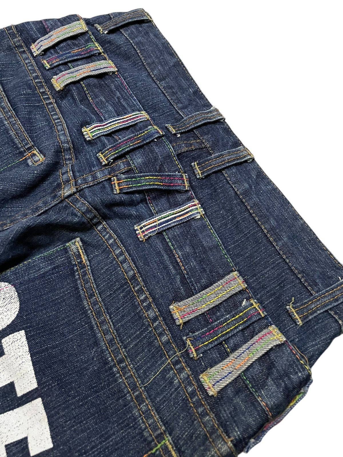 Japanese Brand Rimaster Japan Double Waist Loose Jeans Size US 32 / EU 48 - 20 Thumbnail