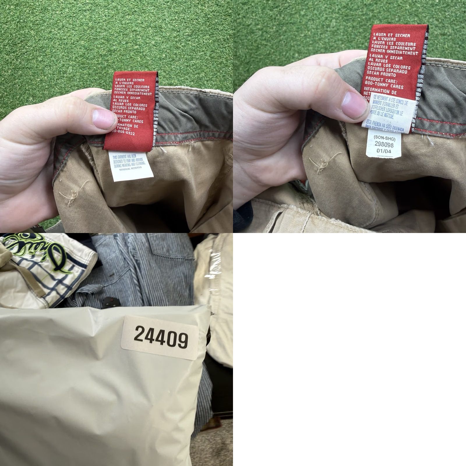 Tommy Hilfiger Tommy Hilfiger Red Label Shorts Mens 32 Chino Regular Beige, Logo, Pockets, Button, Flat Front, Cotton, NWT Size US 32 / EU 48 - 9 Thumbnail